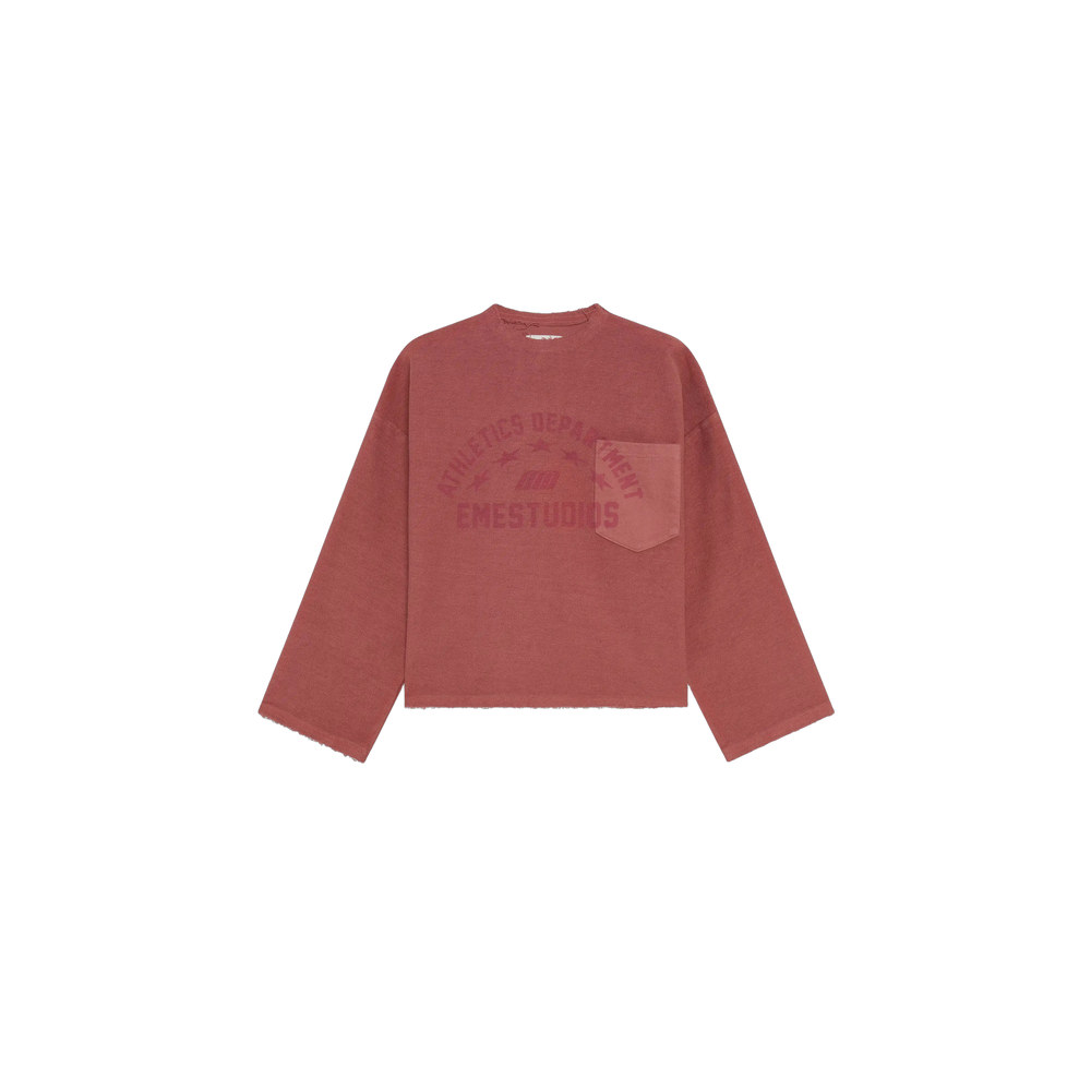 Eme Studios Pocket Clay Reverse Crewneck