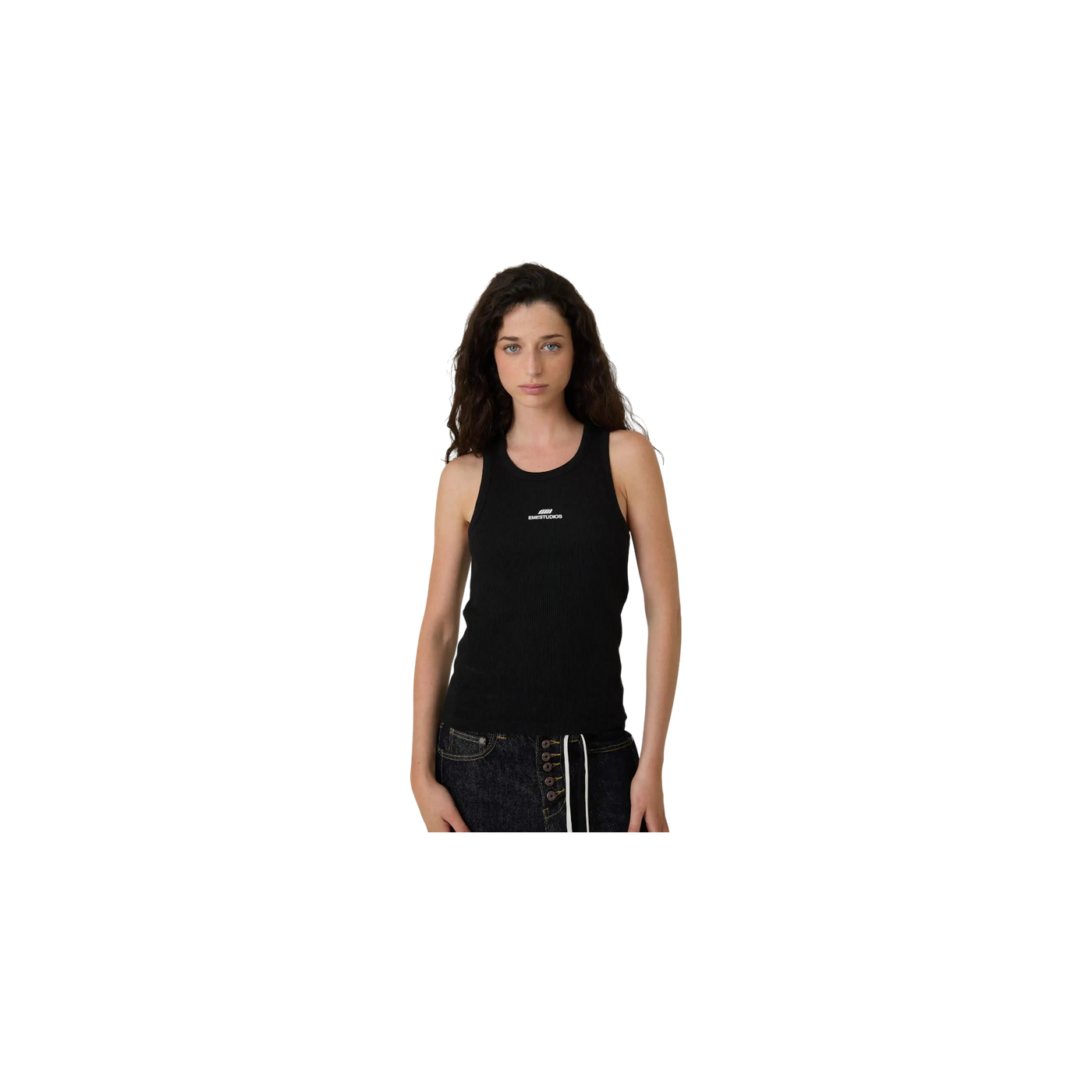 Eme Studios Prad Black Tank Top