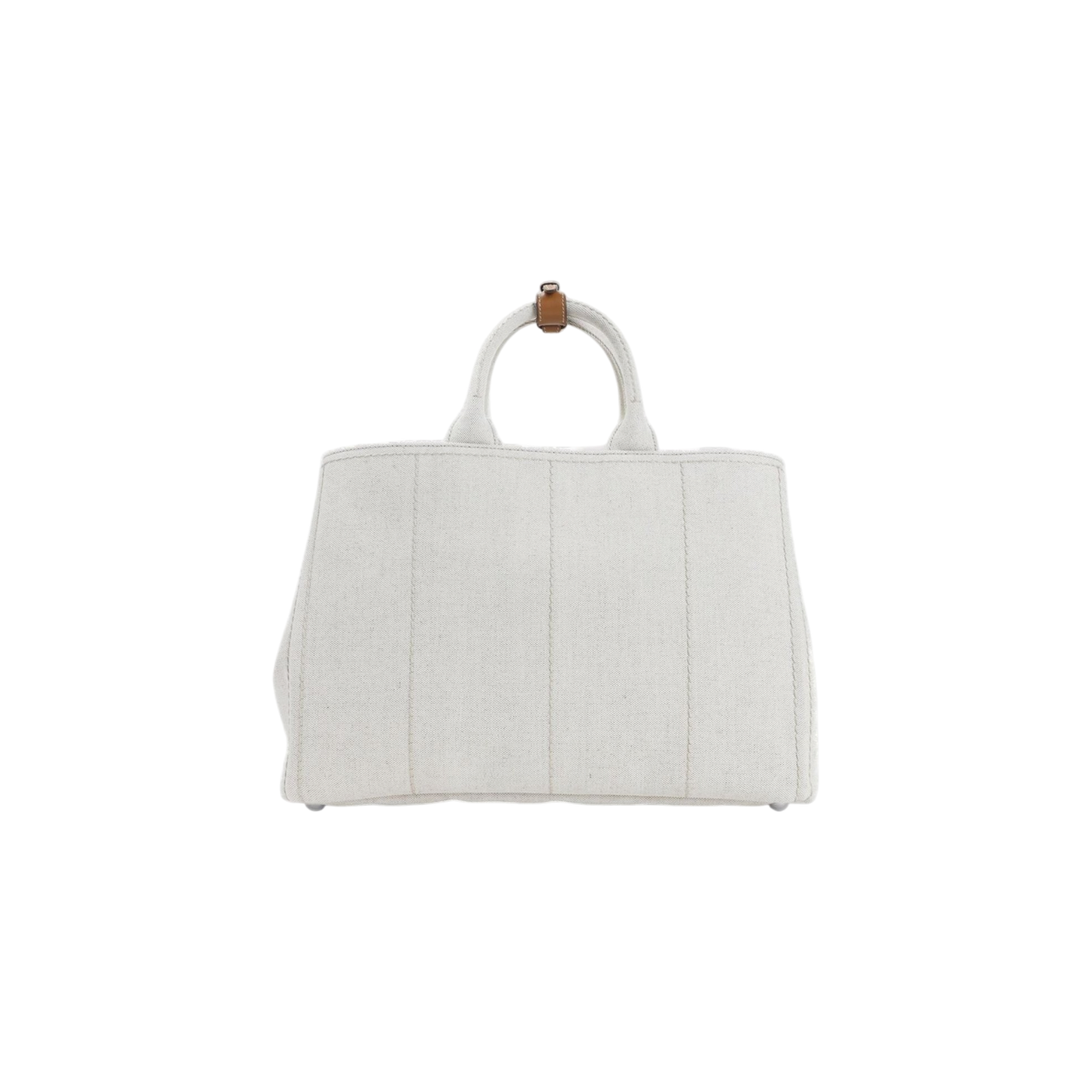 Prada Logo-Embroidered Top Handle Bag