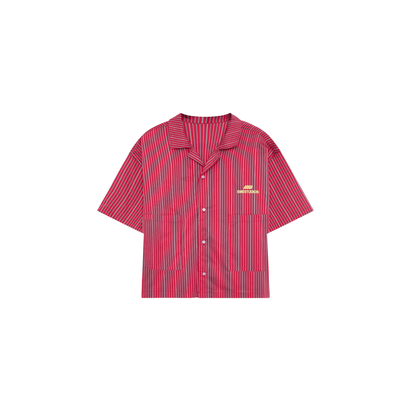 Eme Studios Pyjama Boxy Top Red