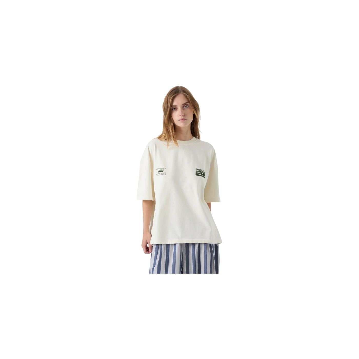 Eme Studios Radar Off Sand Oversized T-Shirt