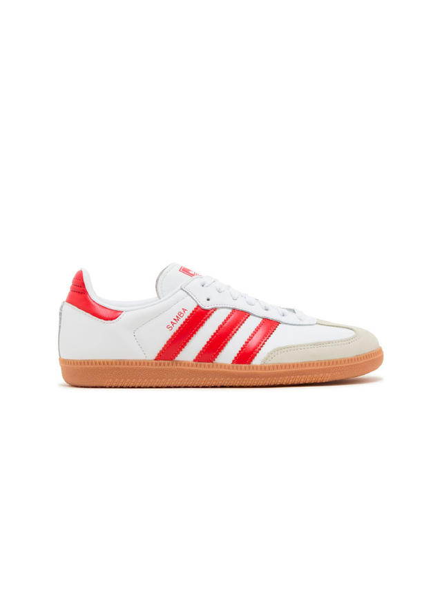 Adidas Samba OG White Solar Red Gum