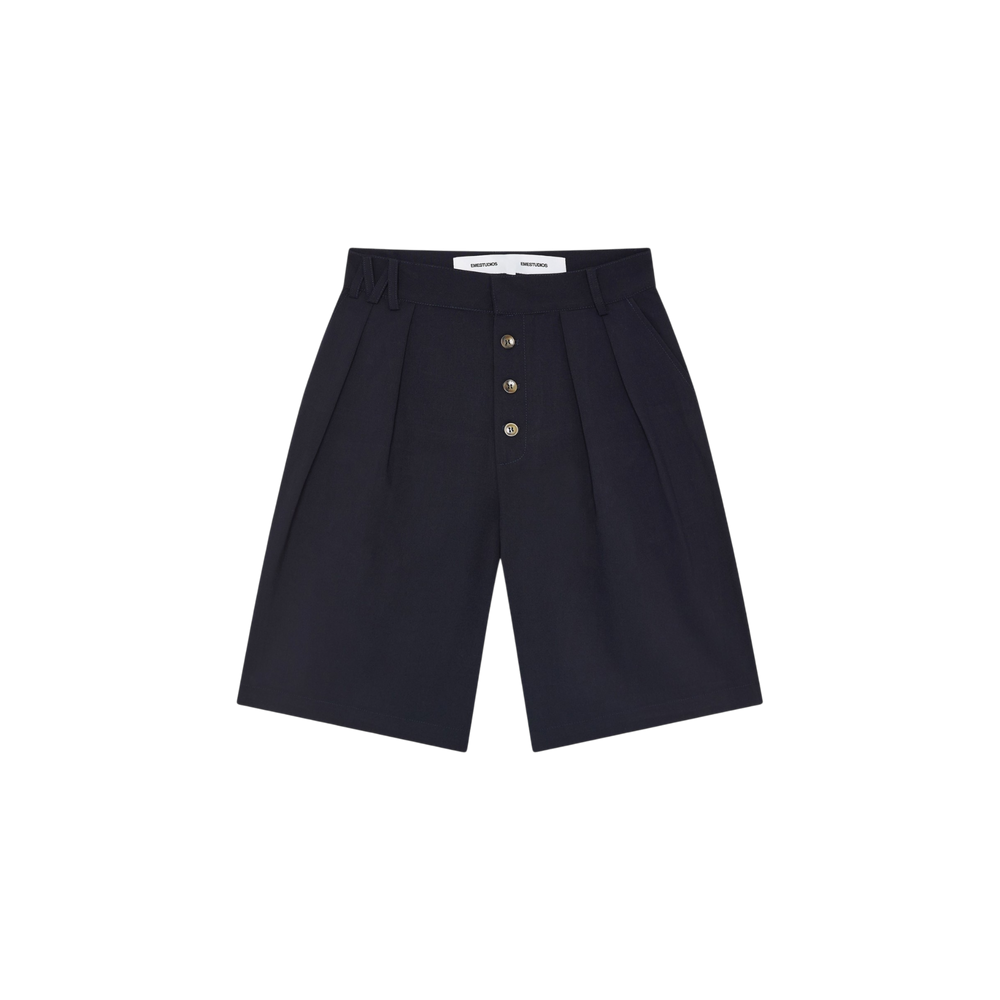 Eme Studios Refined Dark Navy Jorts