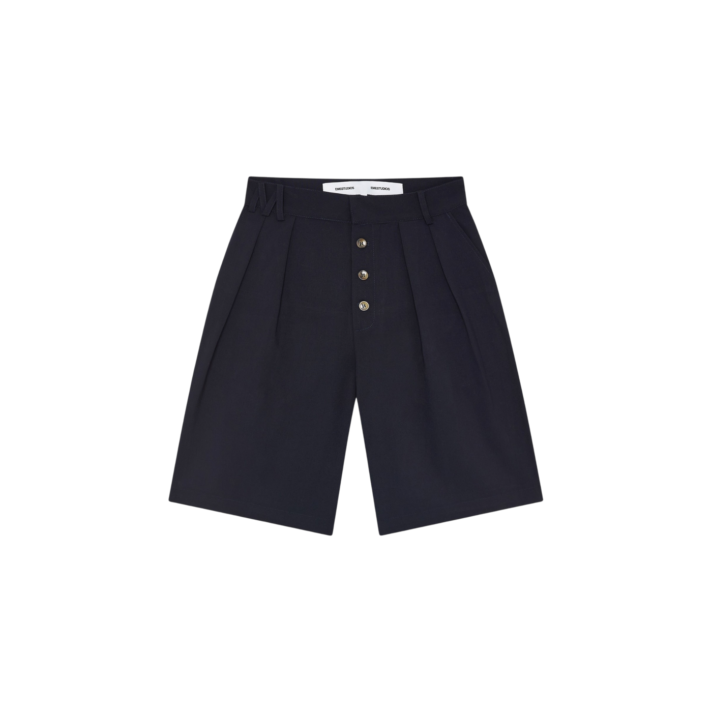 Eme Studios Refined Dark Navy Jorts