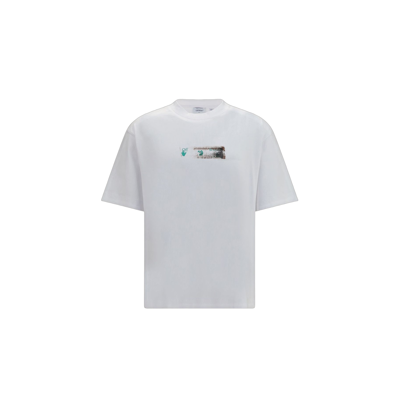 Remera Off-White Skate Narciso Print Blanco