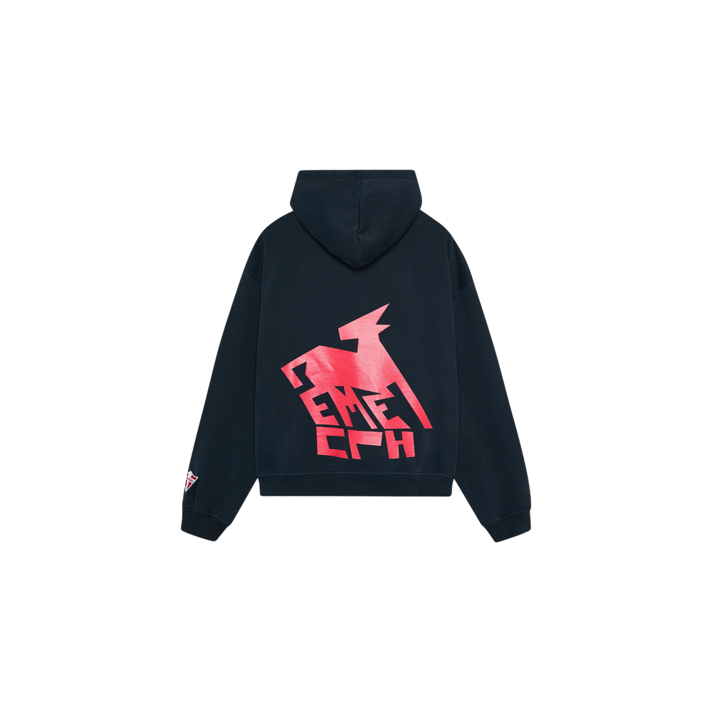 Eme Studios Rensdyr Navy Oversized Hoodie