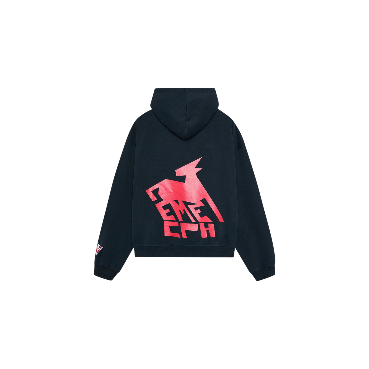Eme Studios Rensdyr Navy Oversized Hoodie