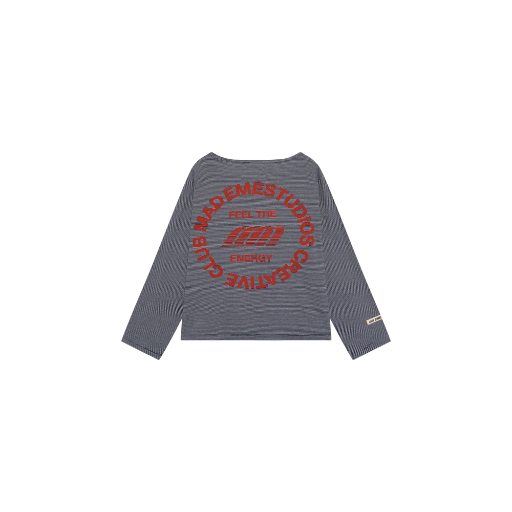 Eme Studios Rhodes Navy Long Sleeve