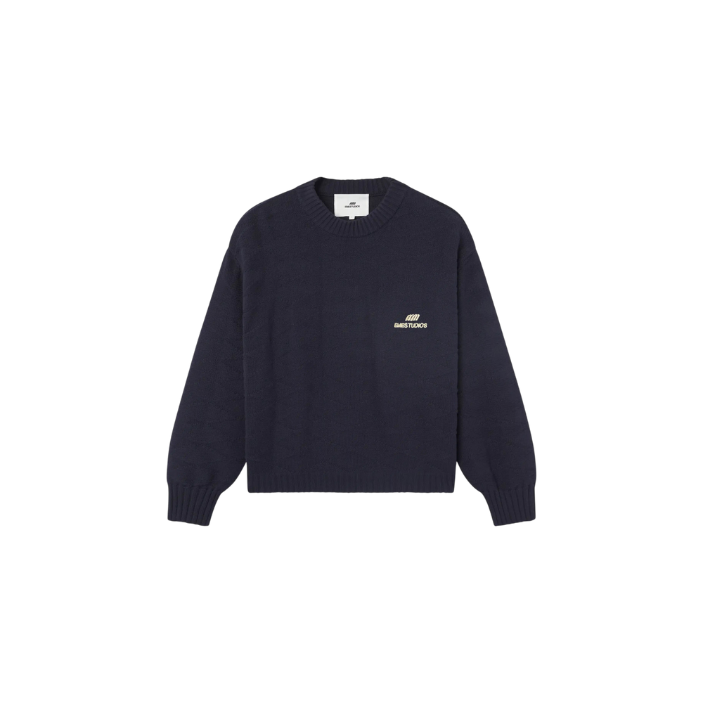Eme Studios Rhomb Night Sky Knit Sweater