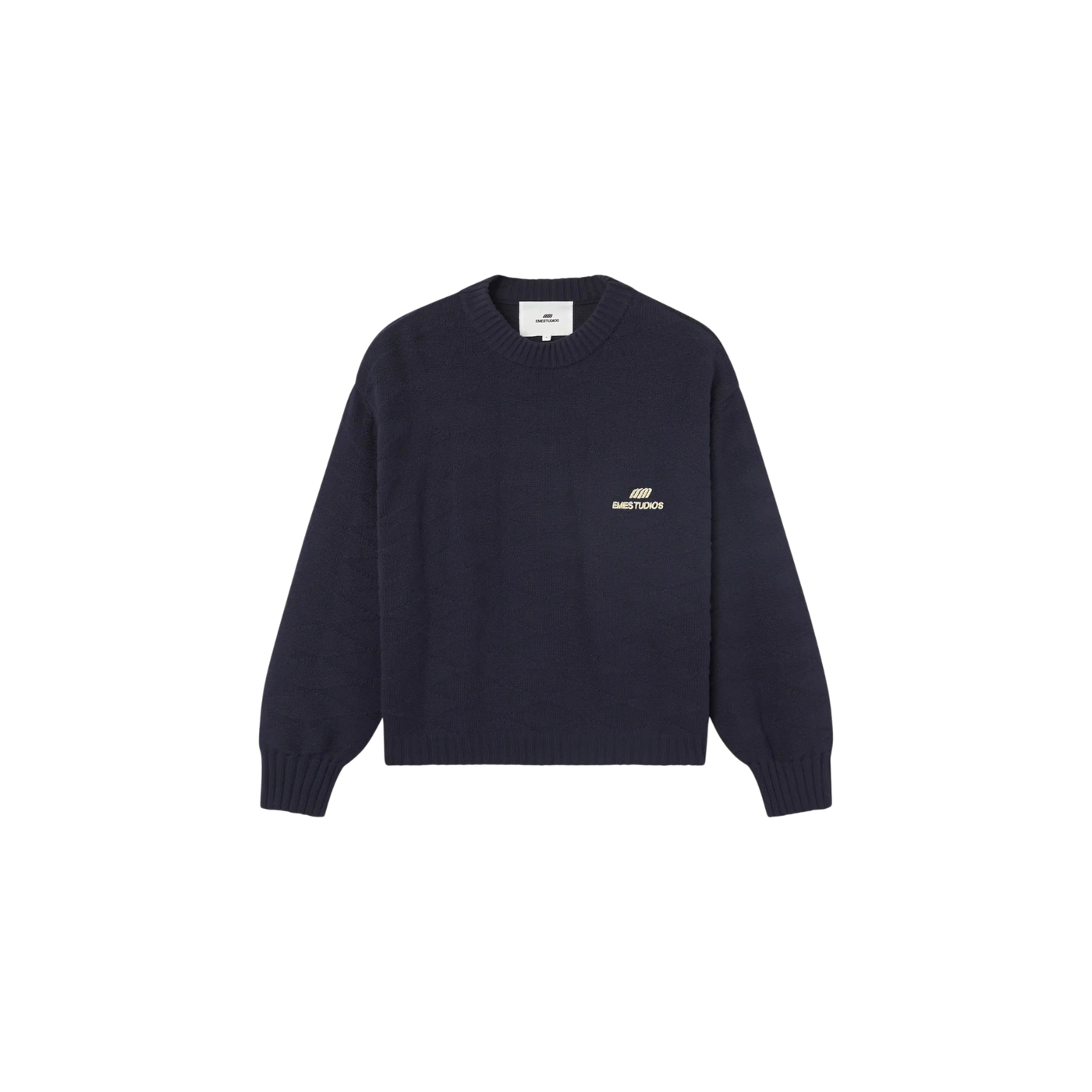 Eme Studios Rhomb Night Sky Knit Sweater