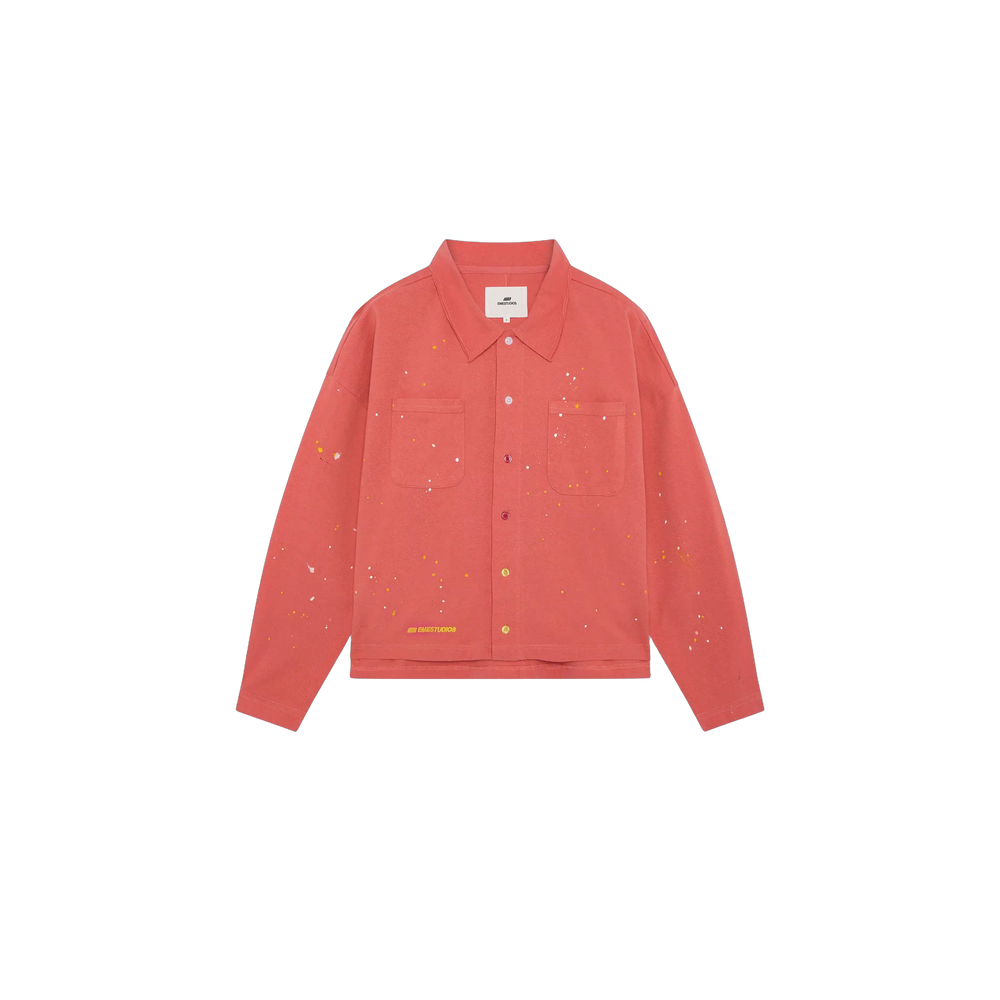 Eme Studios Riviera Peach Polo Shirt