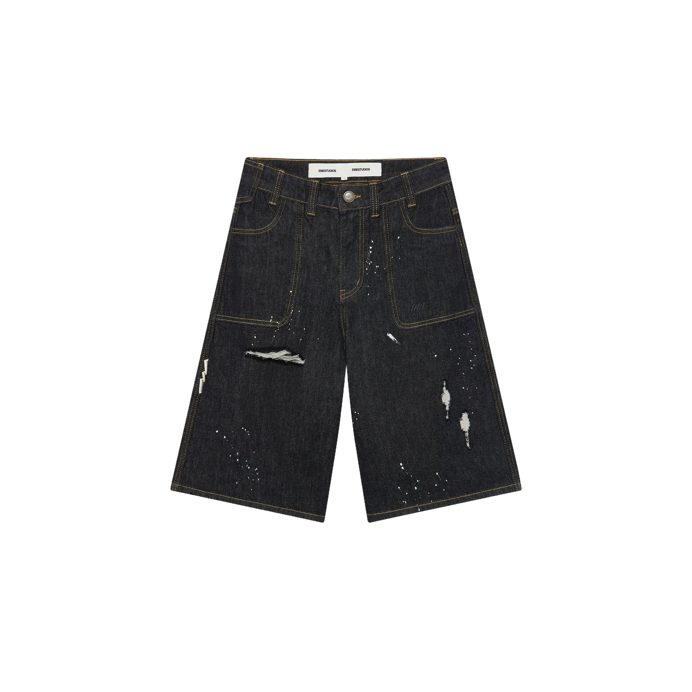 Eme Studios Riviera Raw Denim Shorts