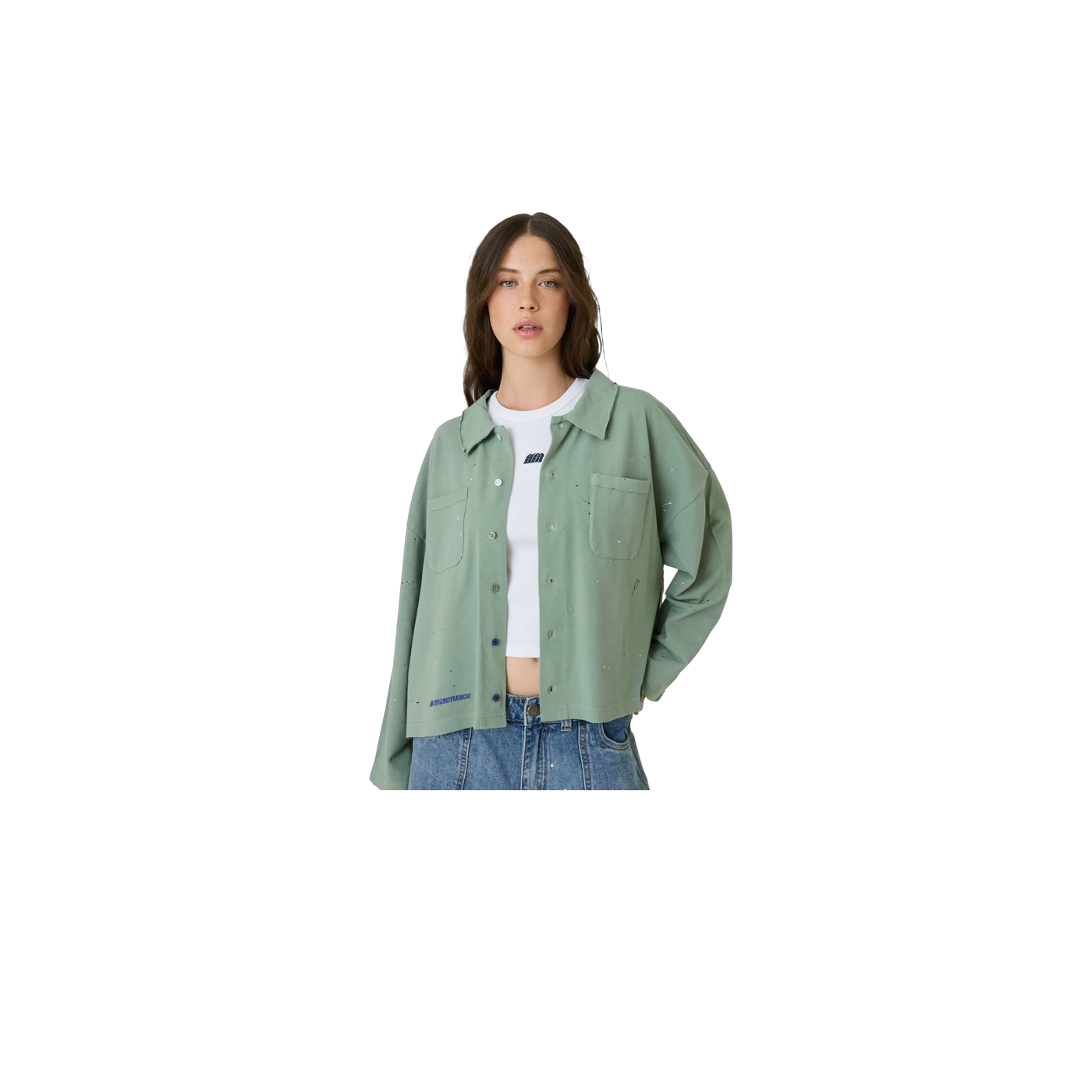 Eme Studios Riviera Sage Polo Shirt