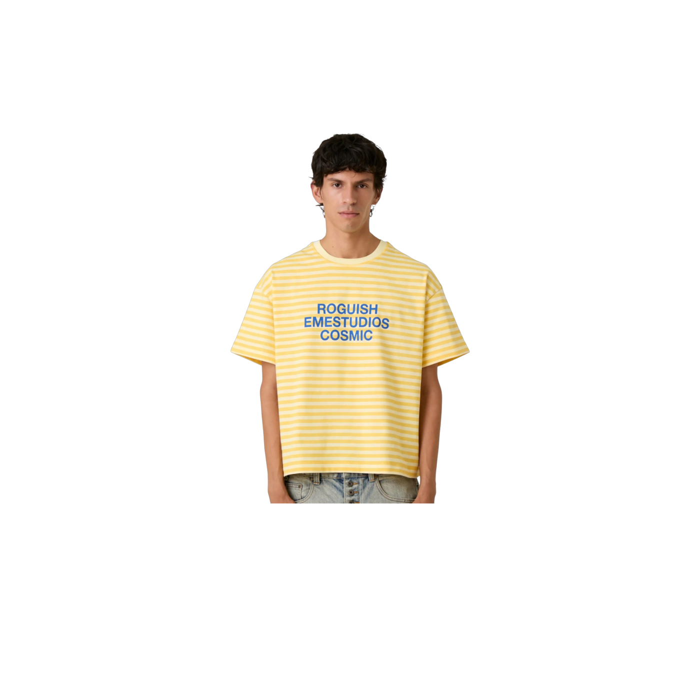 Eme Studios Roguish Sun Striped Oversized T-Shirt