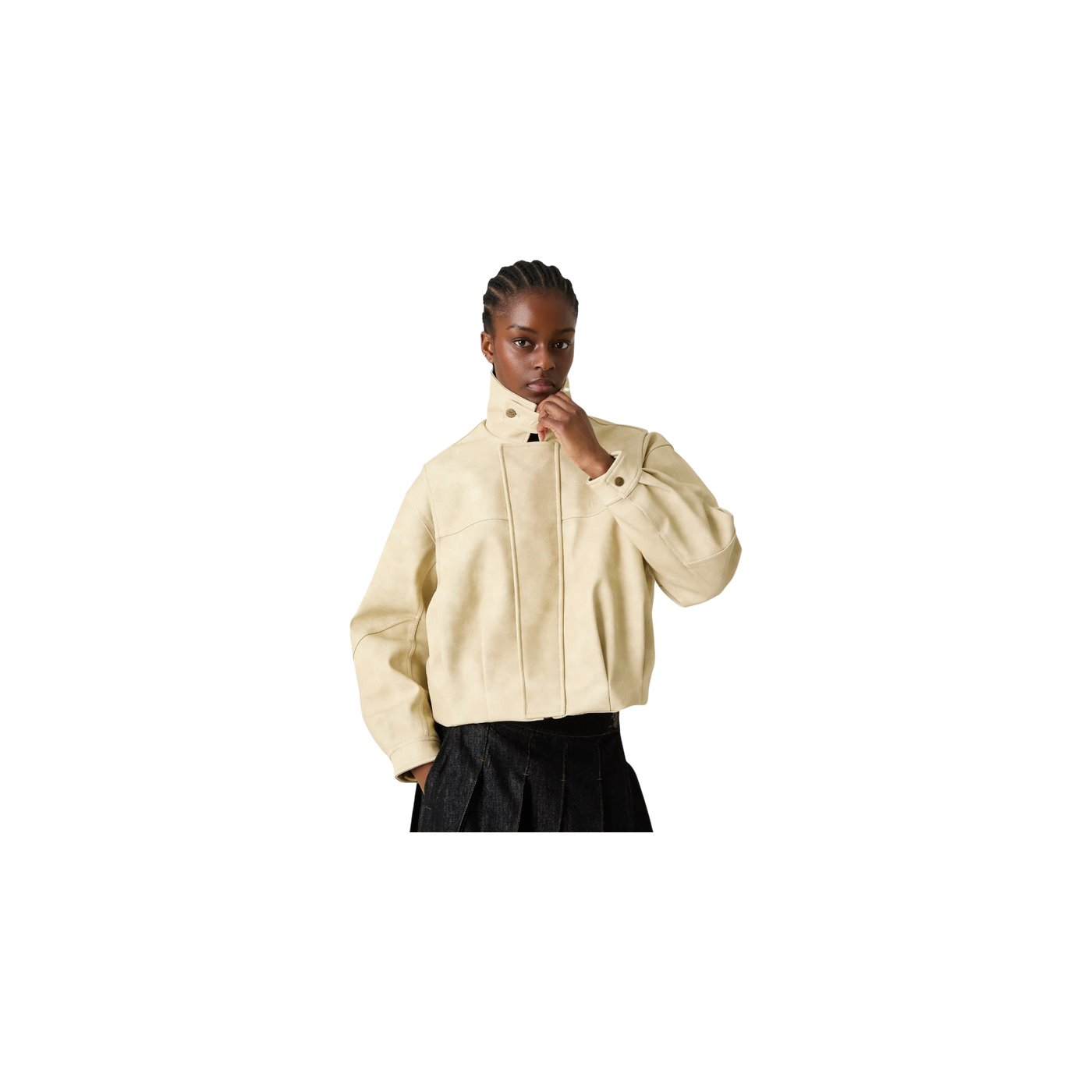 Eme Studios Romu Off Sand Coat