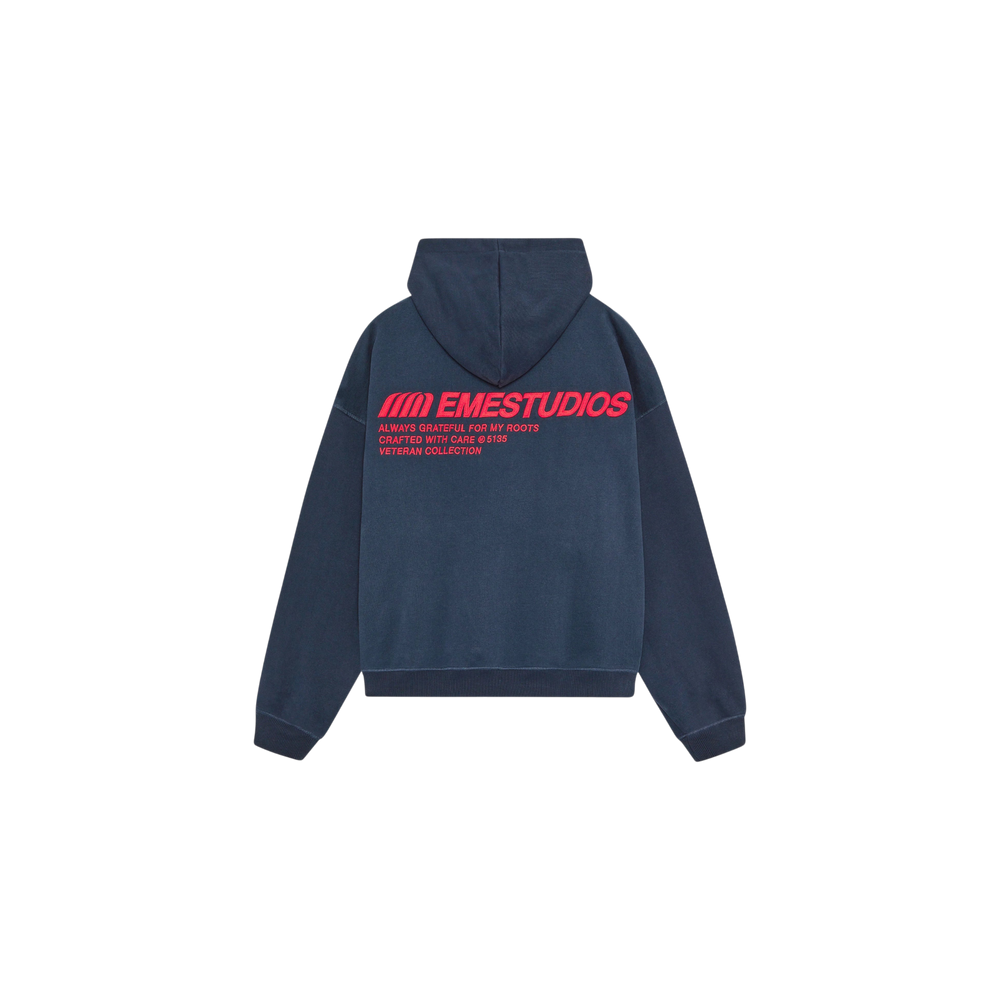 Eme Studios Roots Navy Oversized Hoodie