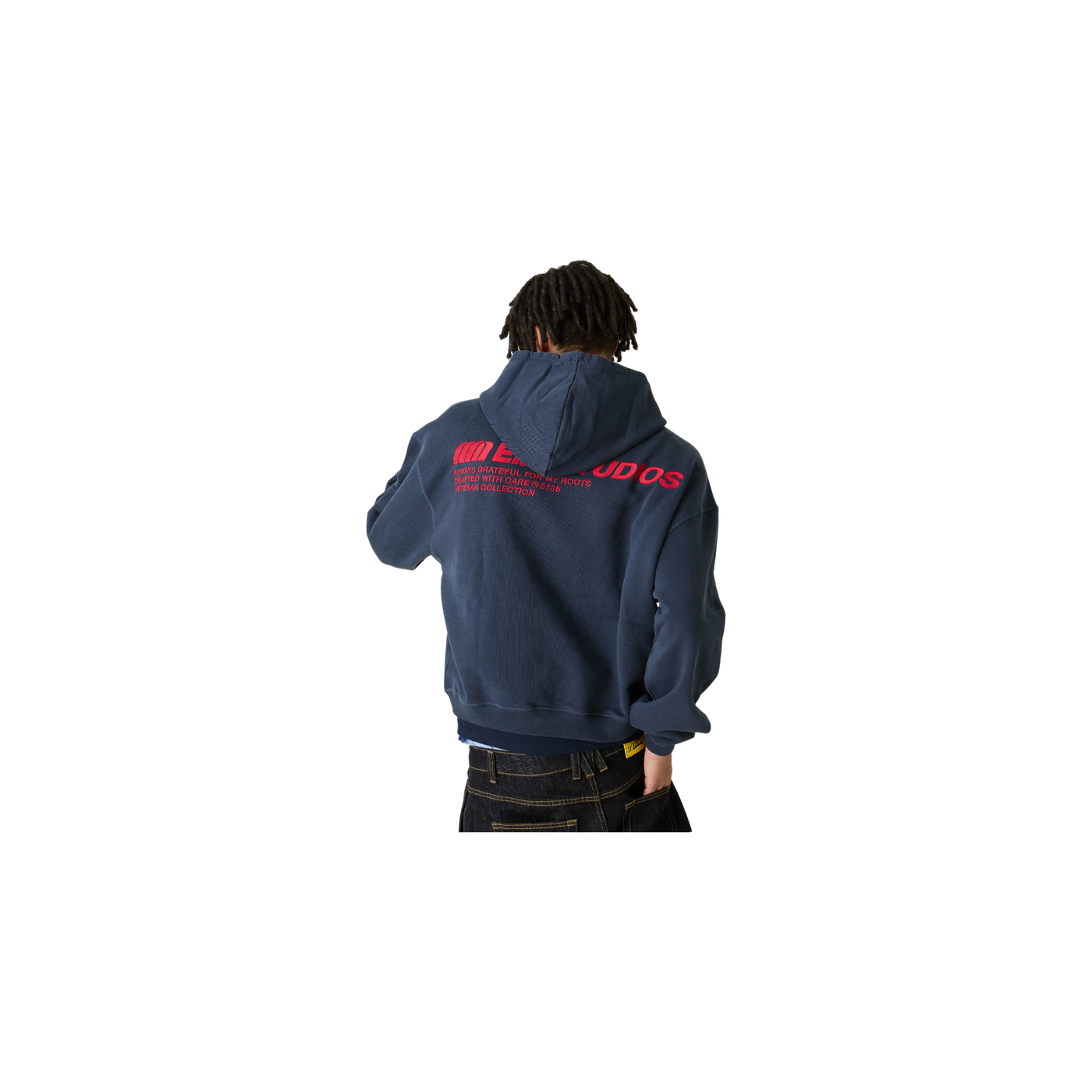 Eme Studios Roots Navy Oversized Hoodie