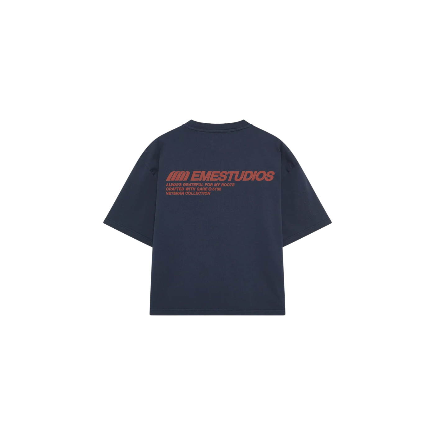 Eme Studios Roots Navy Oversized T-Shirt