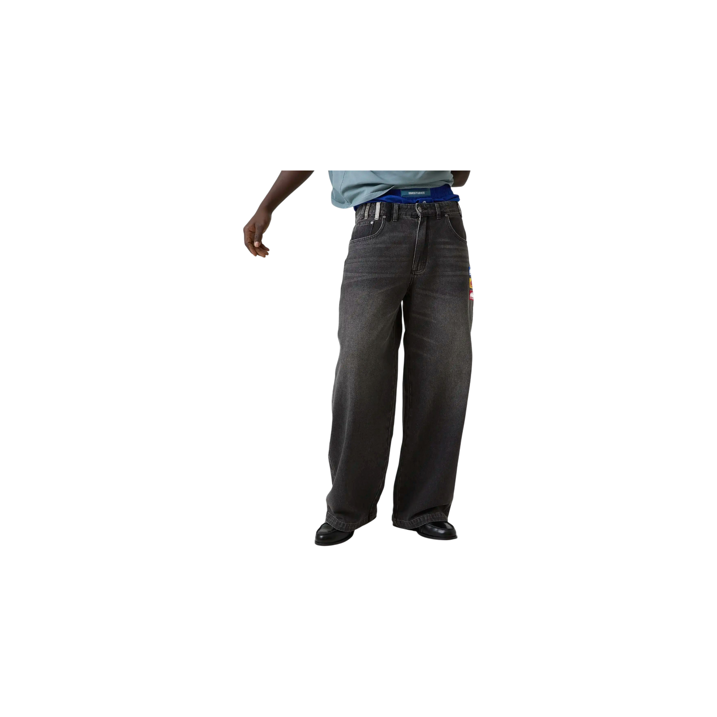 Eme Studios Rough Shadow Denim Pants