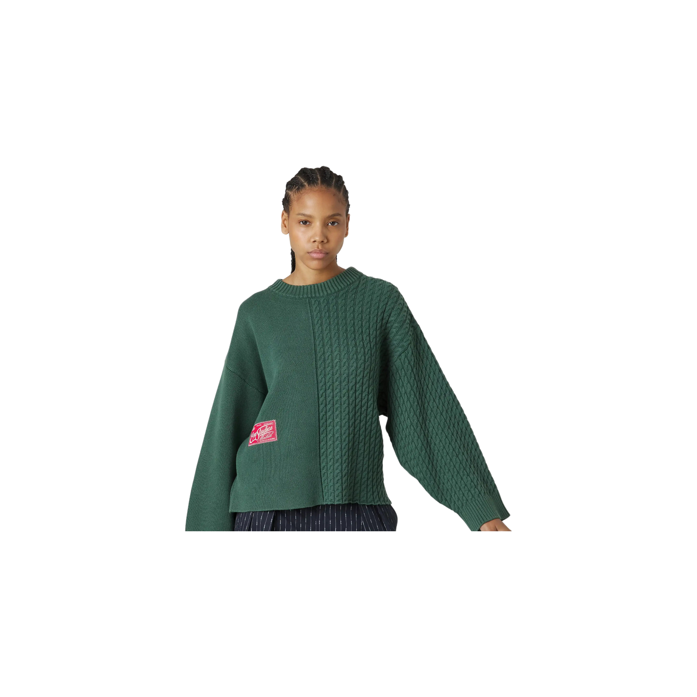 Eme Studios Rougher Forest Knit Sweater
