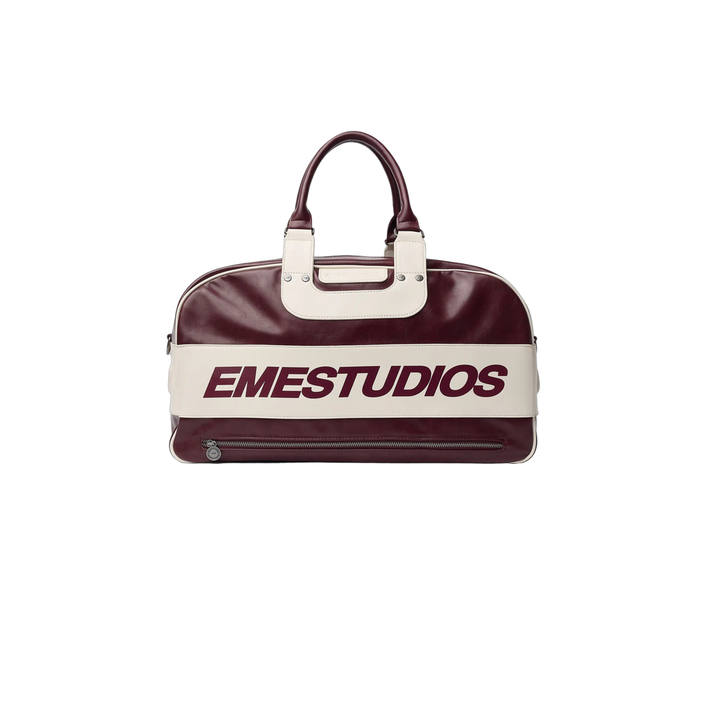 Eme Studios Rush Burgundy Duffle Bag