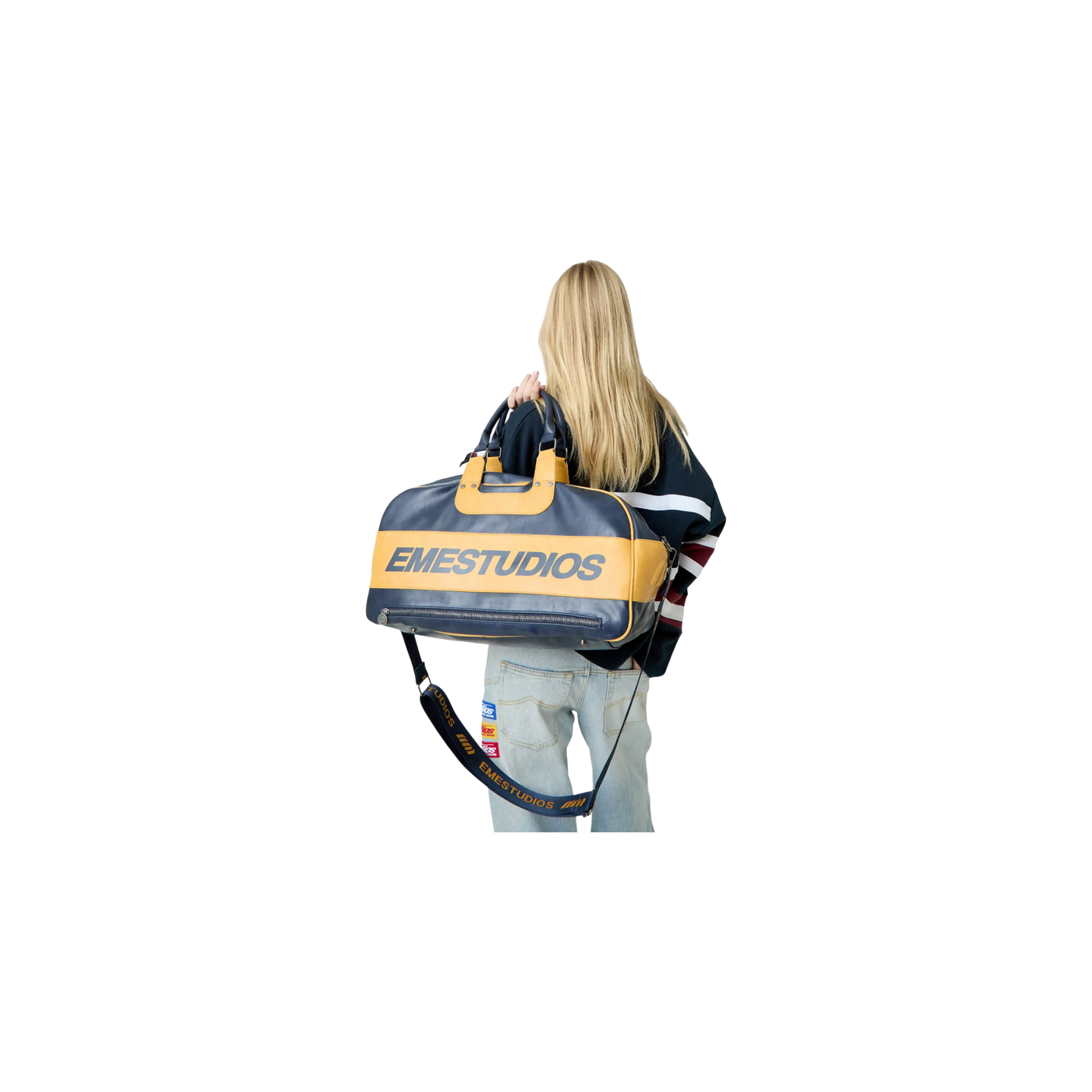 Eme Studios Rush Navy Duffle Bag