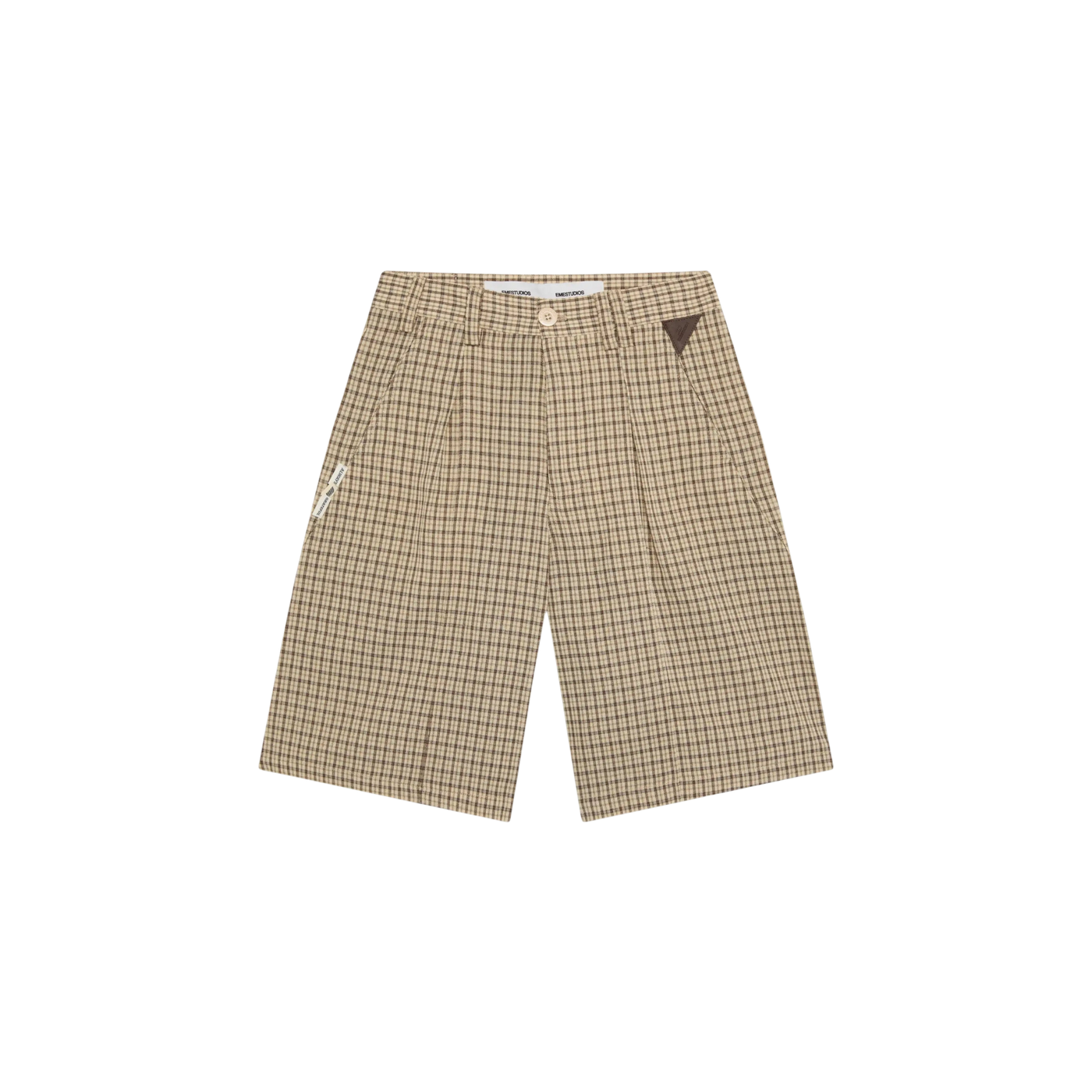 Eme Studios Russel Dust Squared Formal Shorts