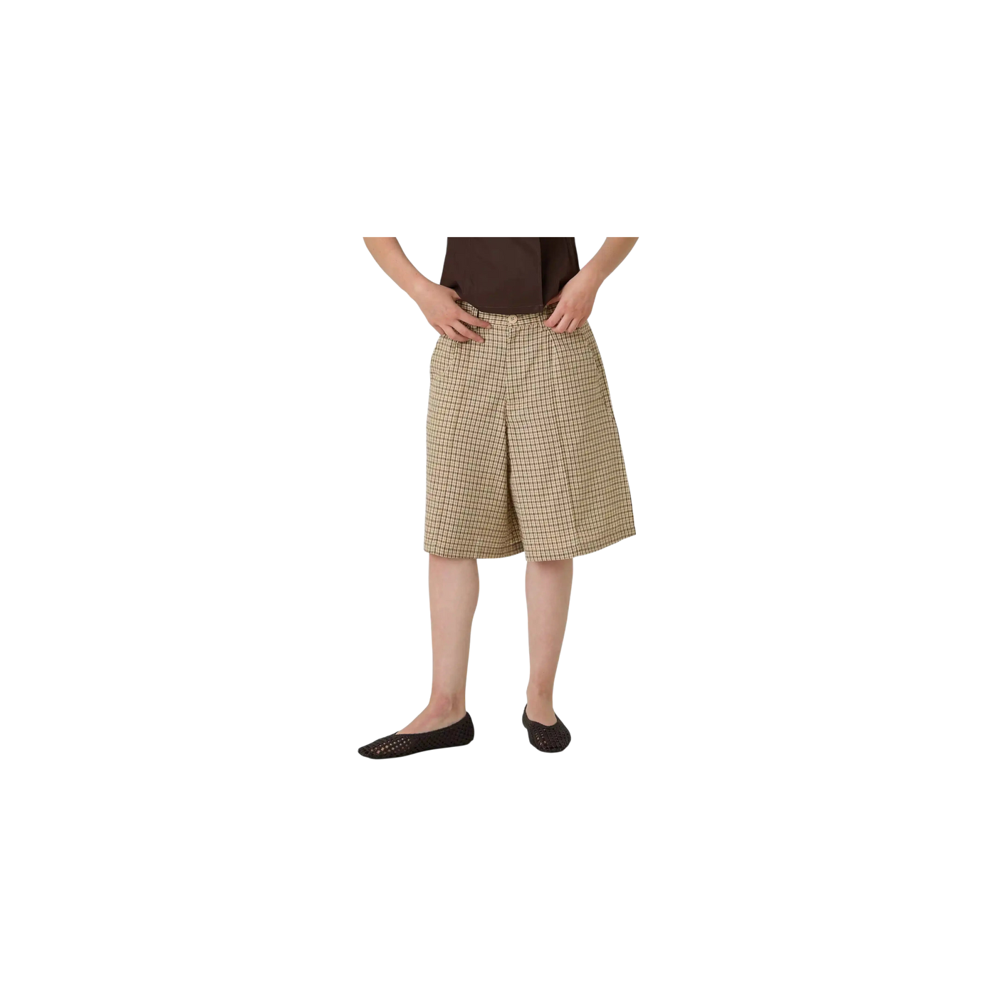 Eme Studios Russel Dust Squared Formal Shorts