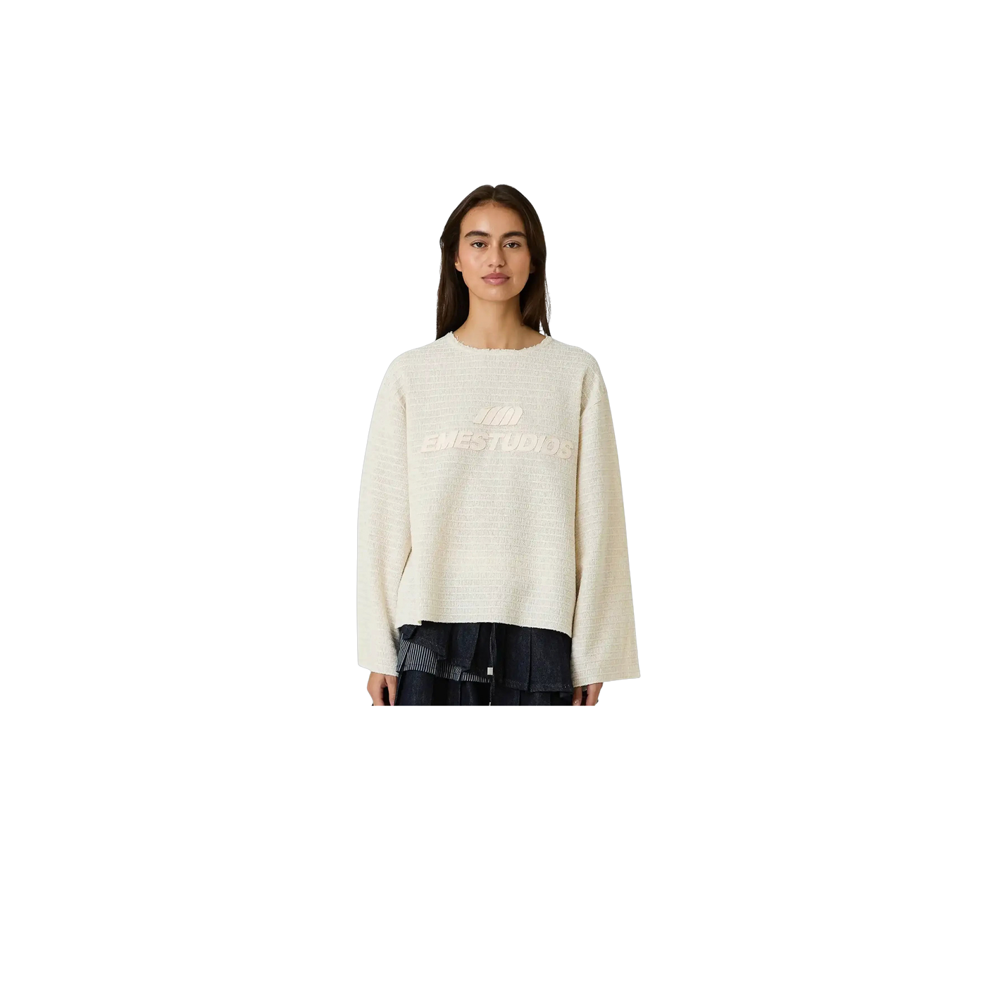 Eme Studios Rustic Off Sand Knit Sweater