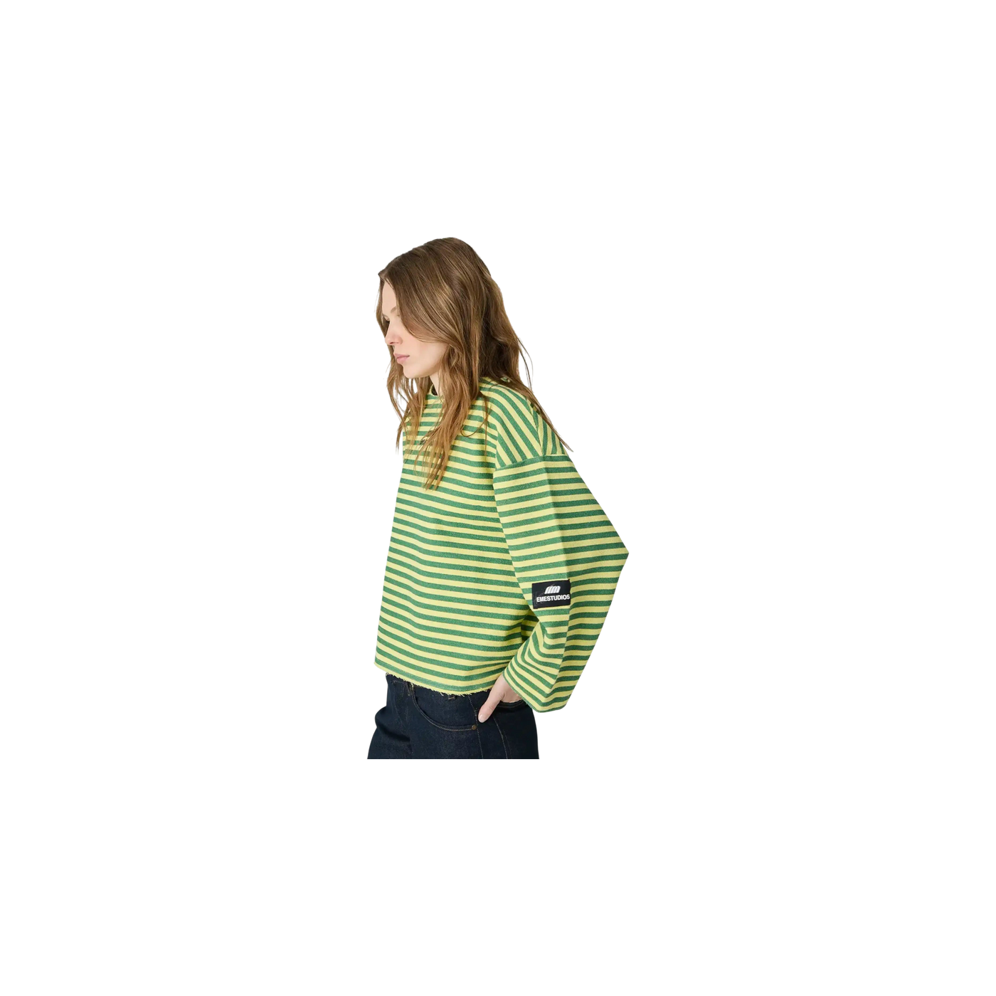 Eme Studios Sade Garden Reverse Crewneck