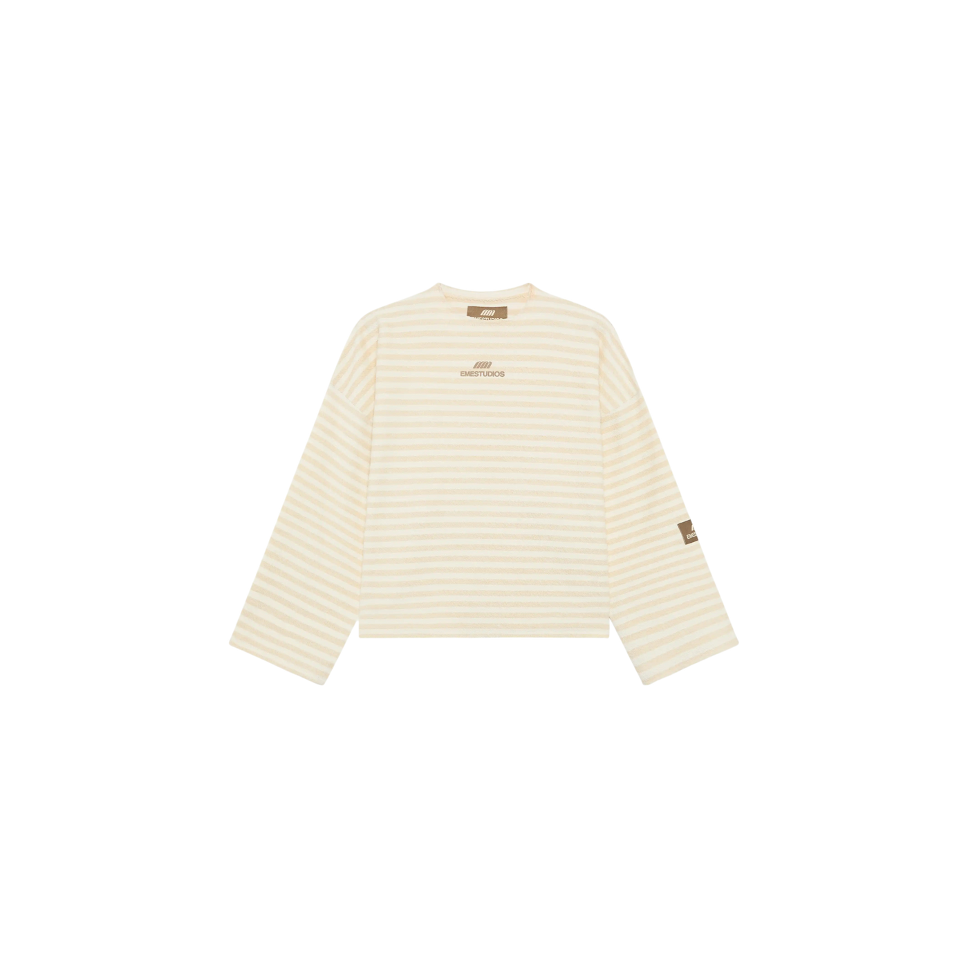 Eme Studios Sade Off Sand Reverse Crewneck