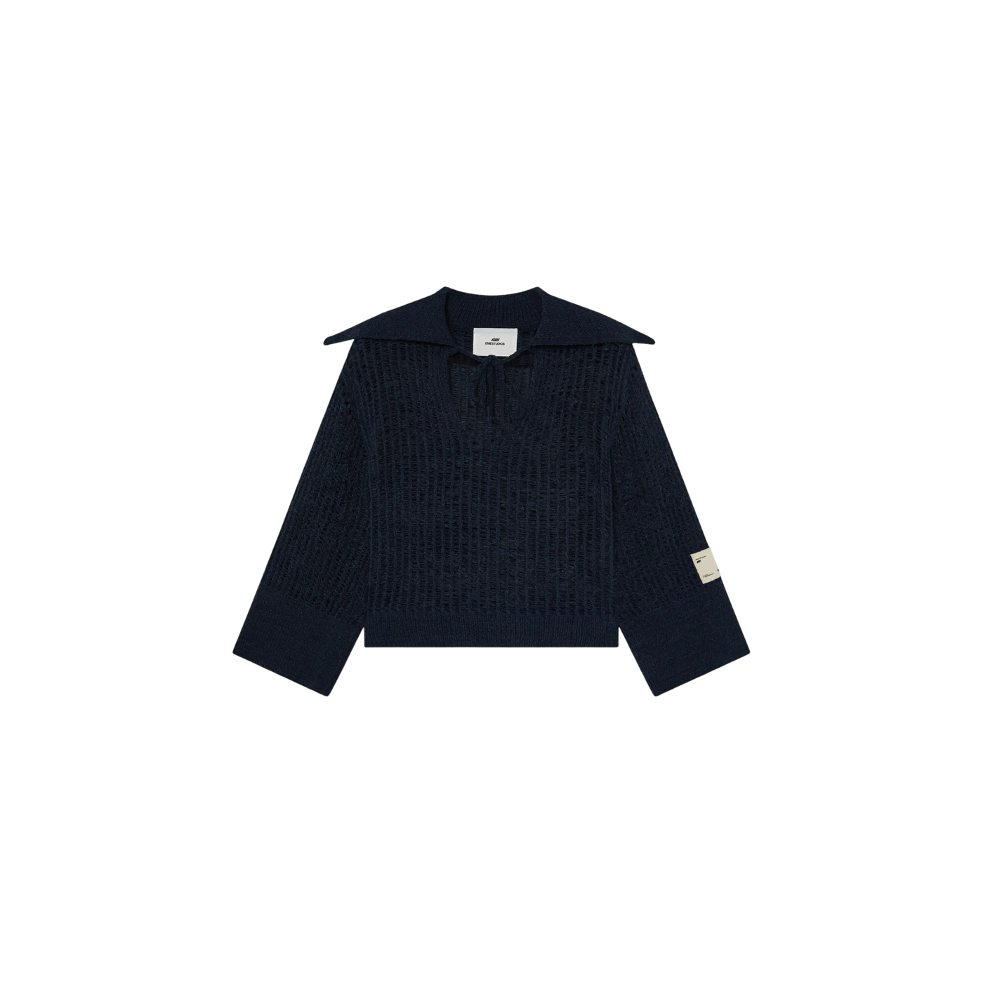 Eme Studios Sailor Navy Knit Sweater