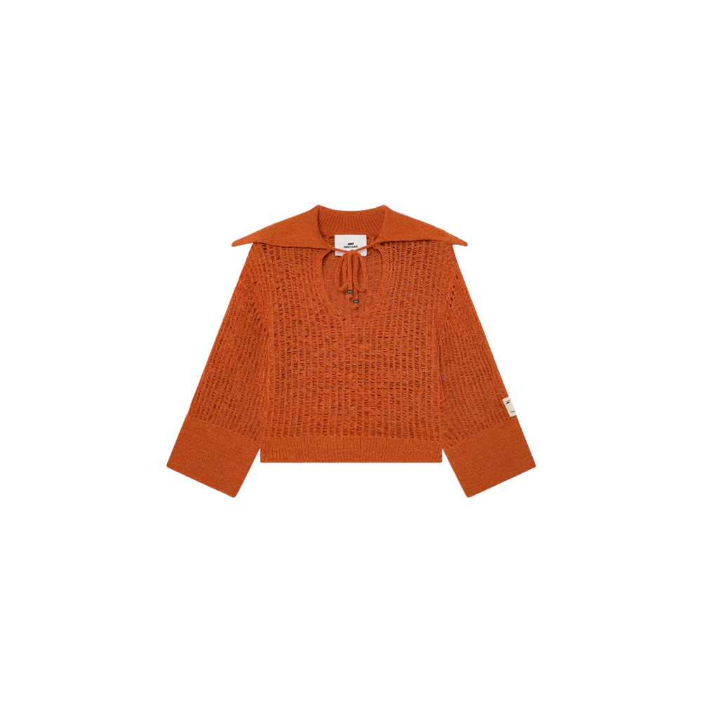 Eme Studios Sailor Rust Knit Sweater