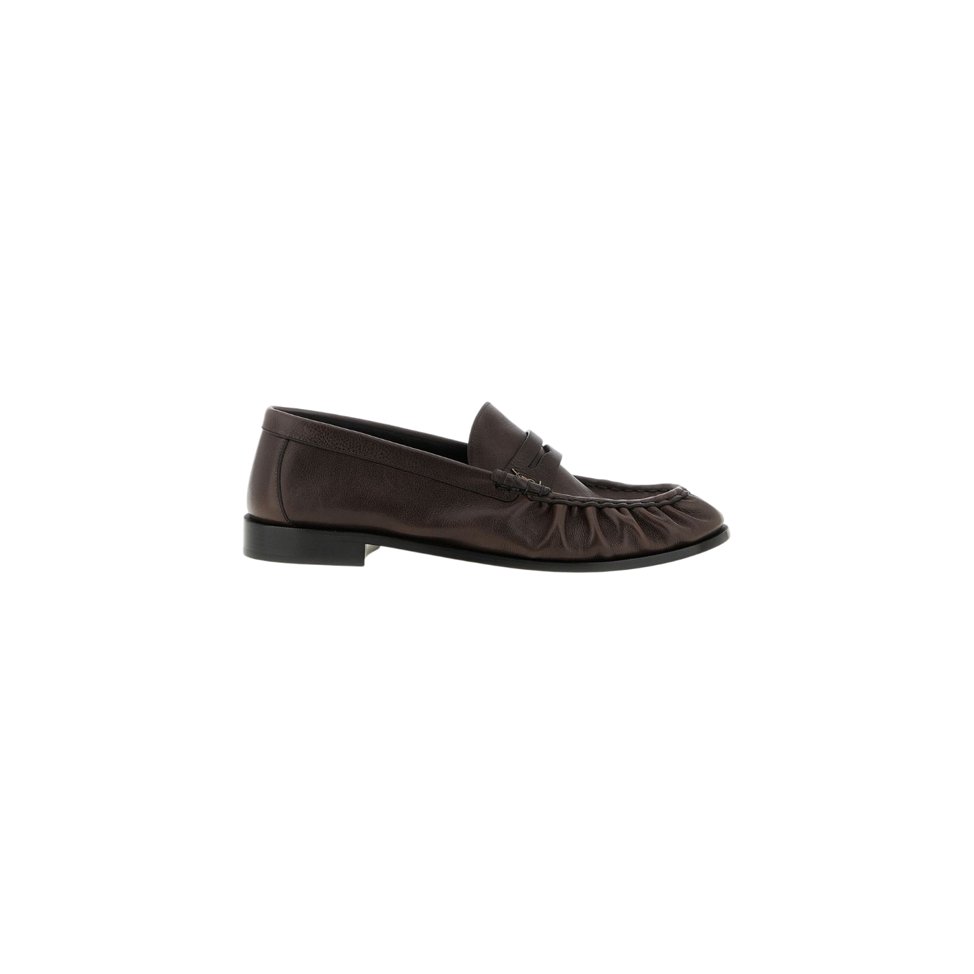 Saint Laurent Le Loafer Logo Plaque Slip-On Loafers