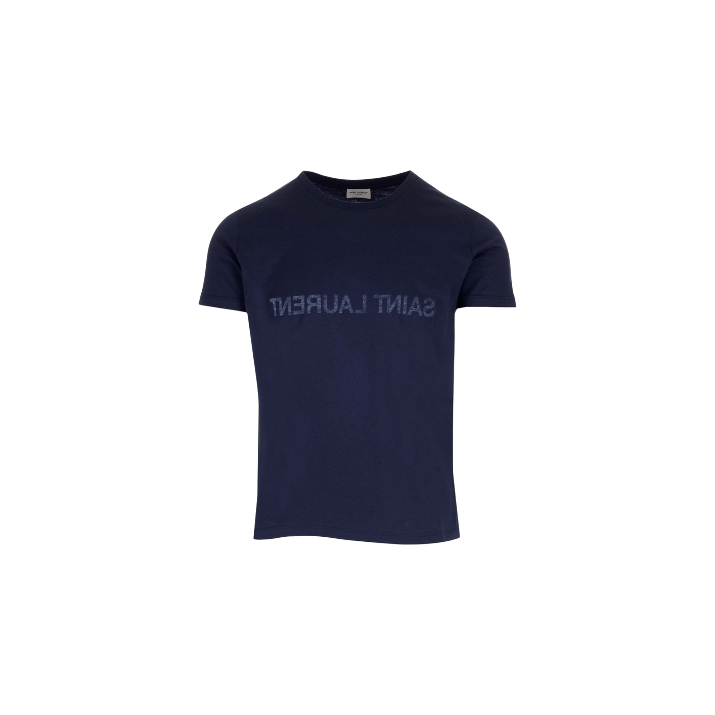 Saint Laurent Logo Printed Crewneck T-Shirt