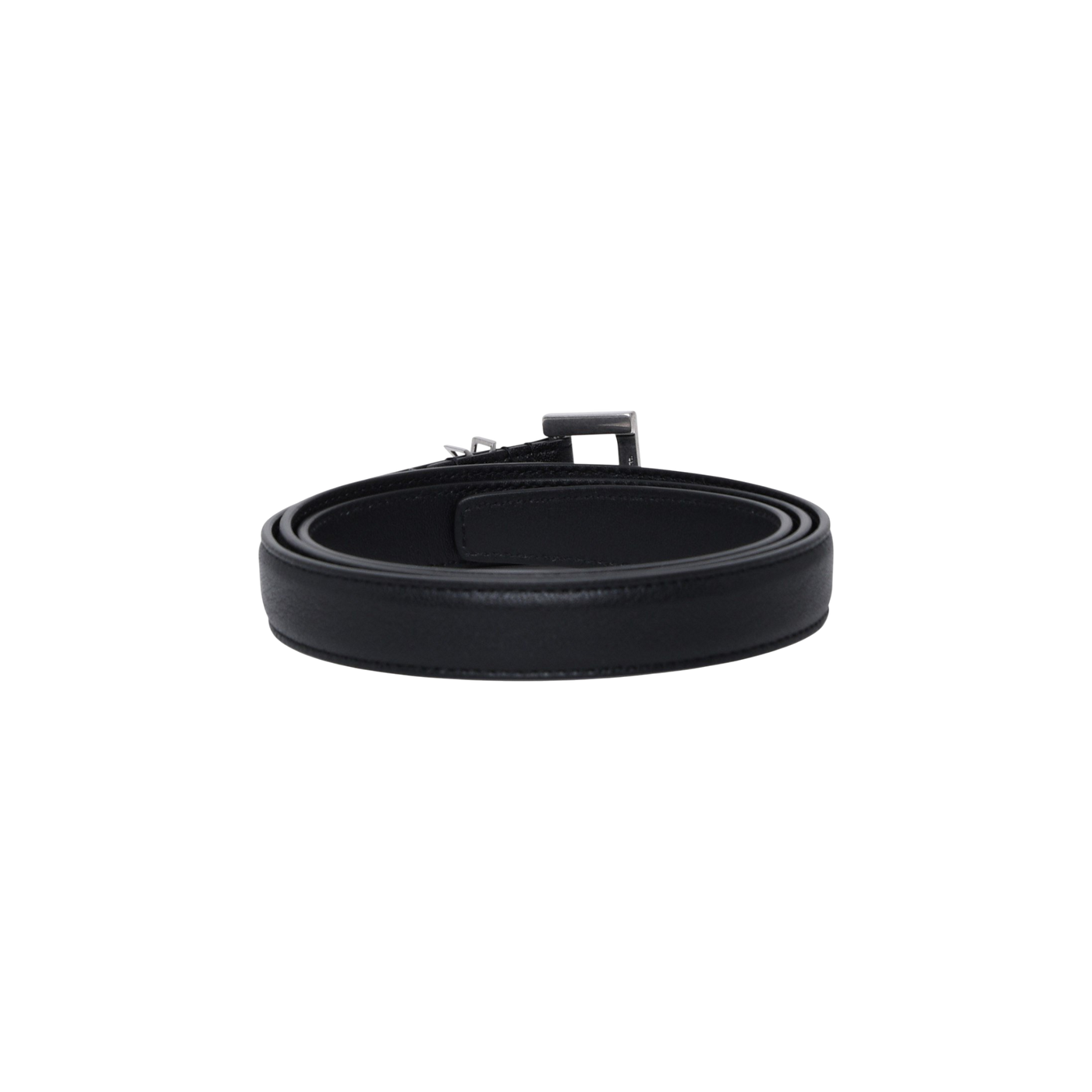 Saint Laurent Monogram Logo Plaque Belt