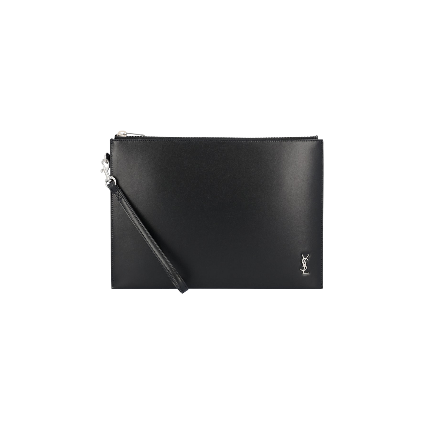 Saint Laurent Tiny Monogram Zipped Clutch Bag