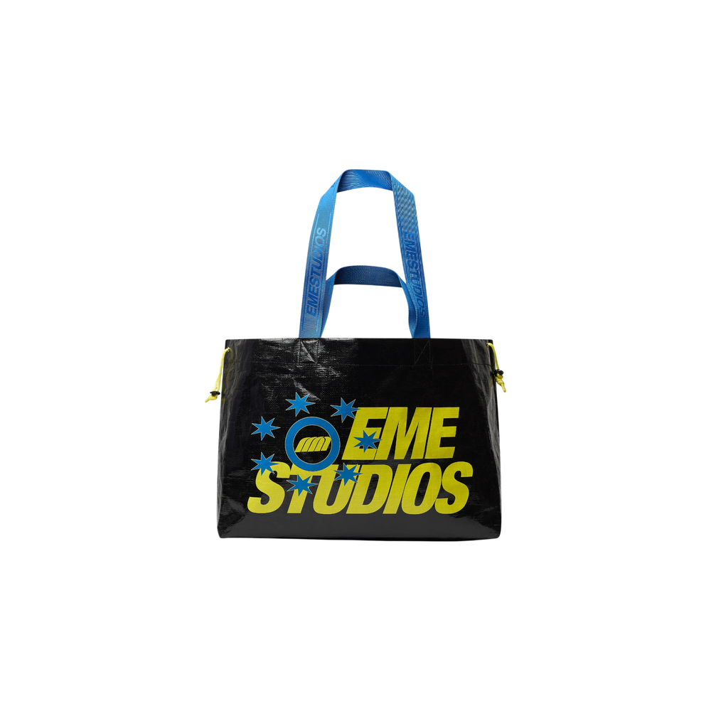 Eme Studios Saving Black Shopping Bag