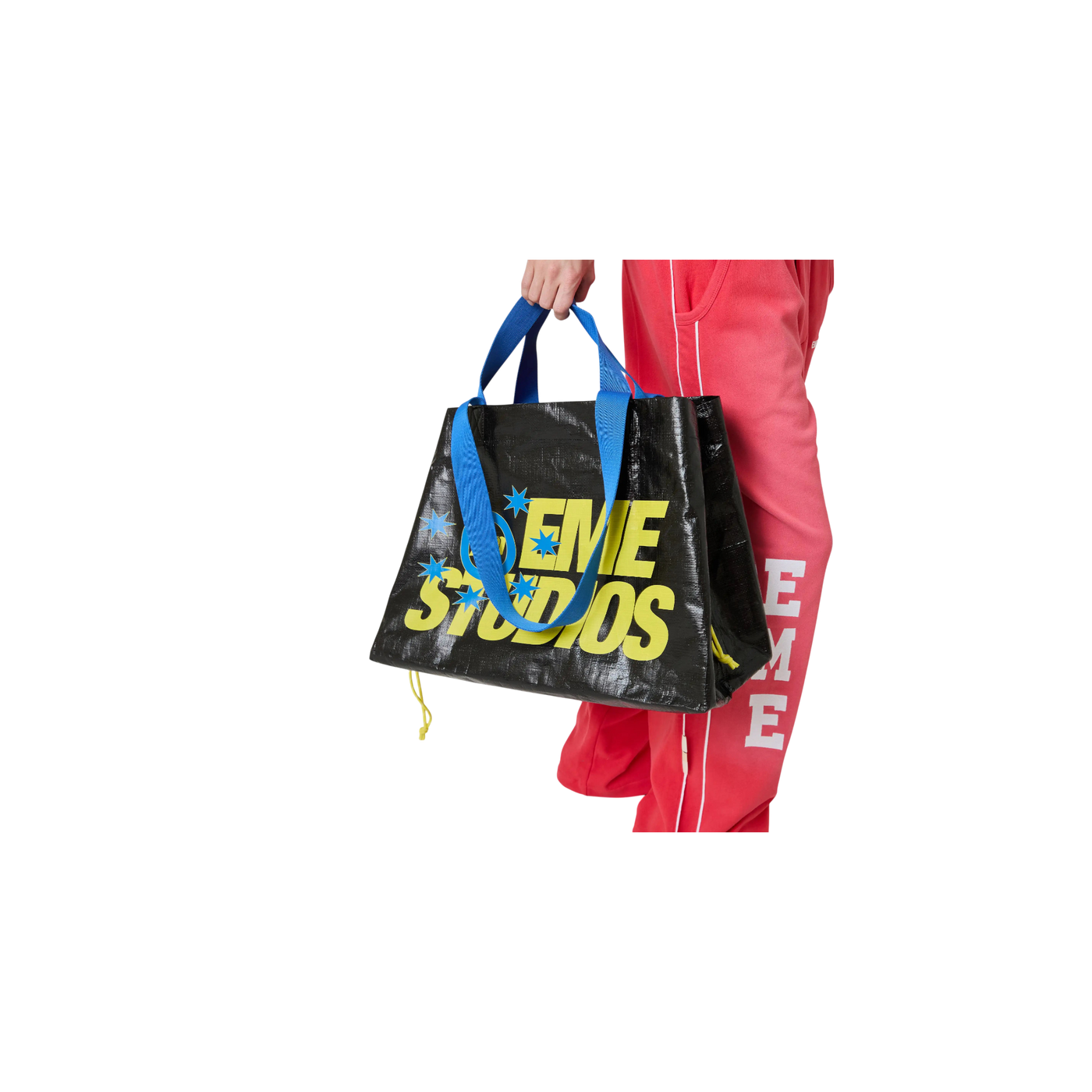 Eme Studios Saving Black Shopping Bag