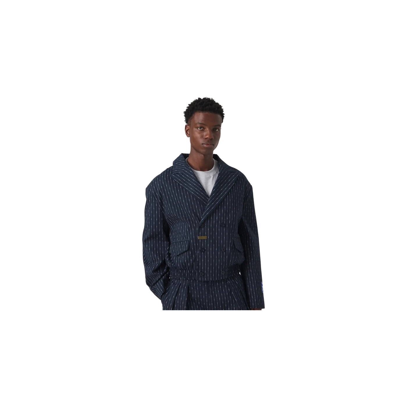 Eme Studios Shift Navy Bomber Blazer