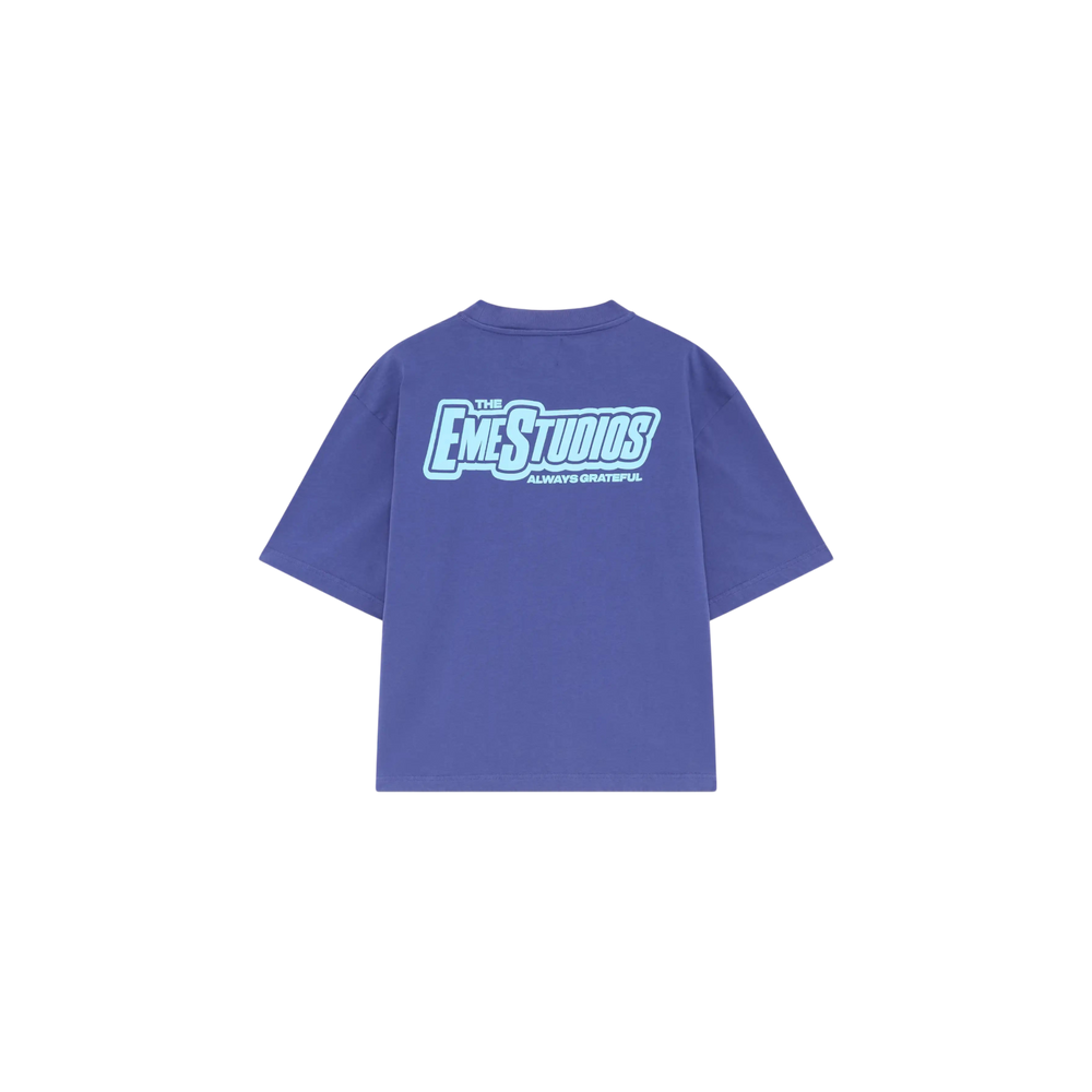 Eme Studios Shining Orient Blue Oversized T-Shirt