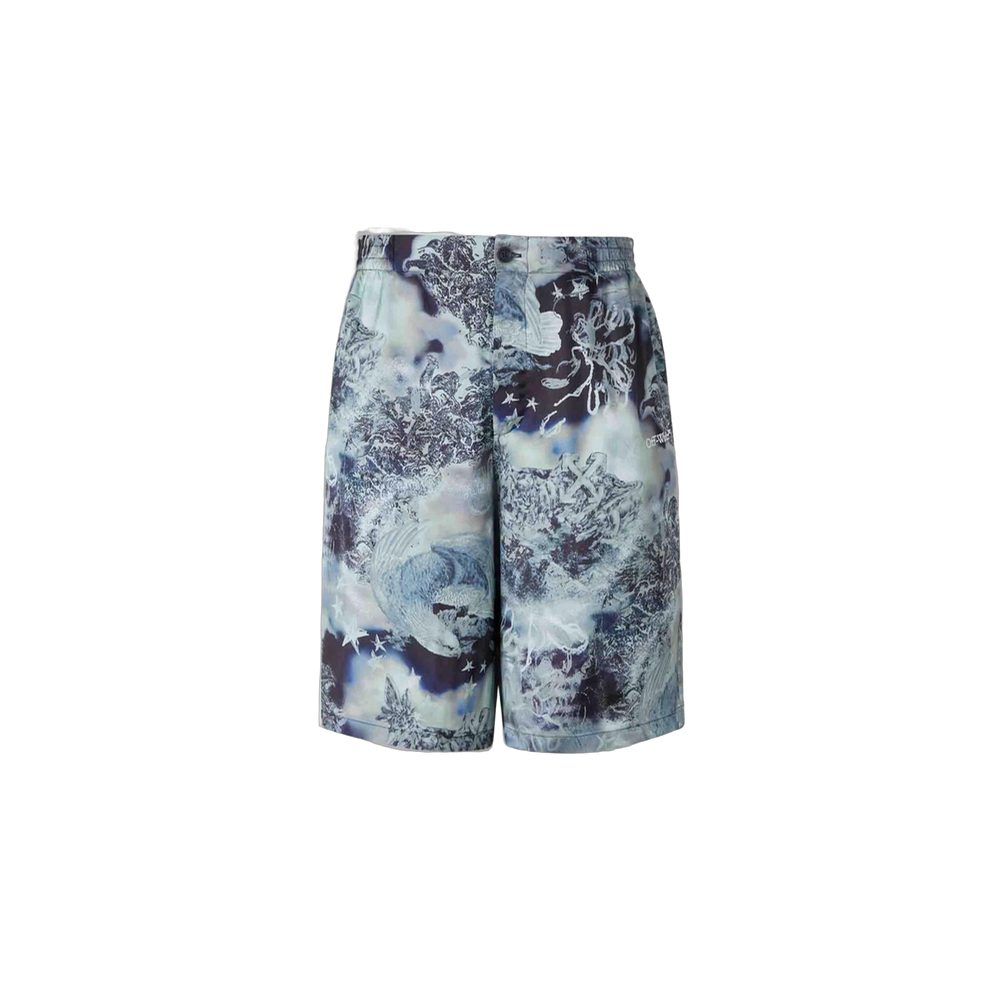 Shorts Off-White All-Over Printed Bermuda