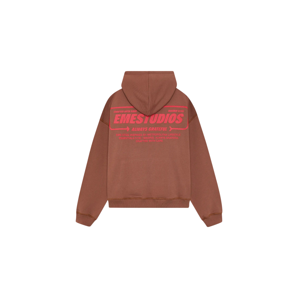 Eme Studios Signal Coffee Oversized Hoodie