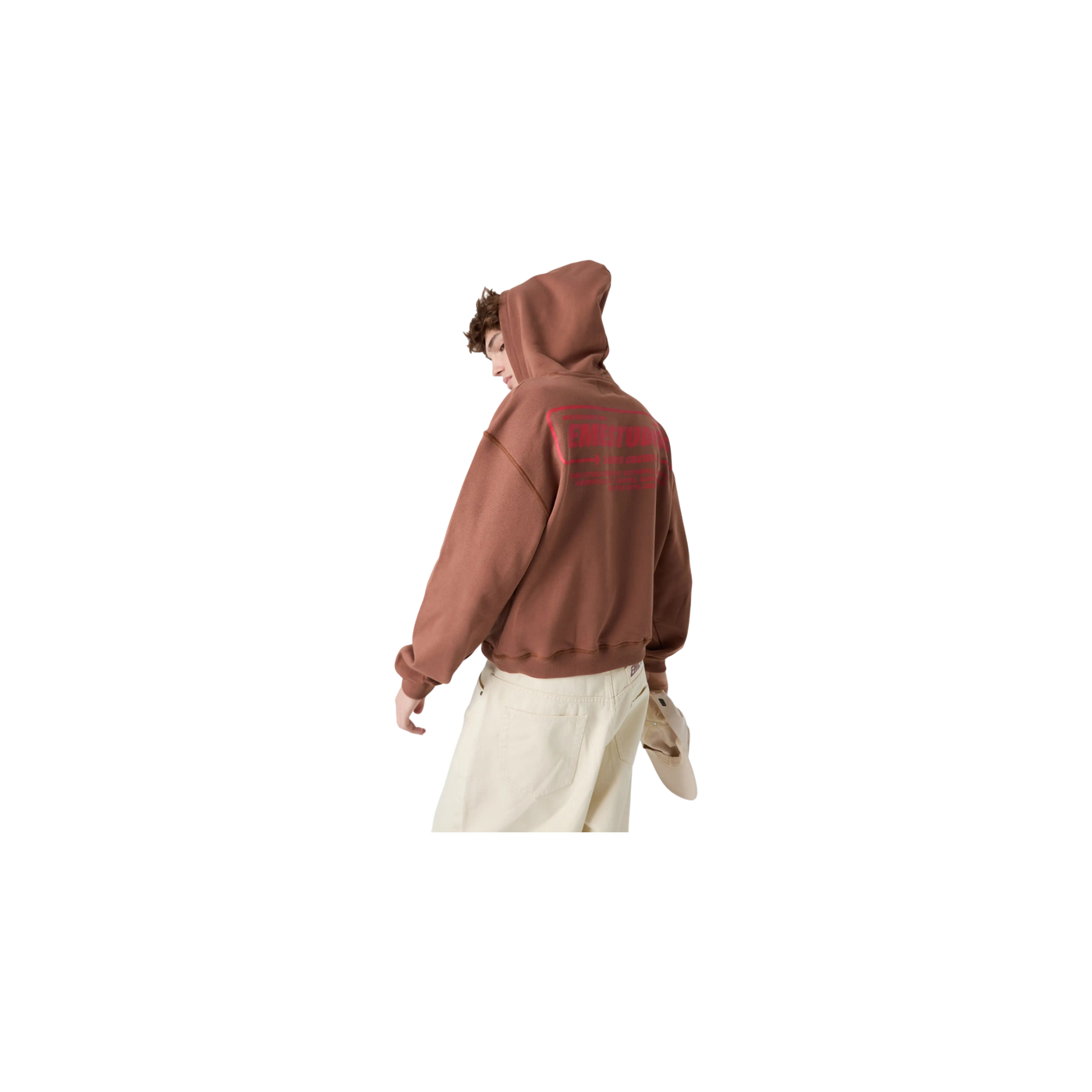 Eme Studios Signal Coffee Oversized Hoodie