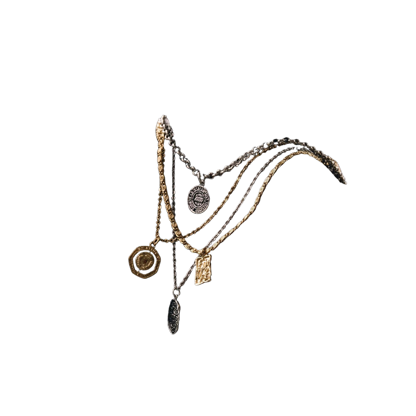 Eme Studios Silex Au Necklace