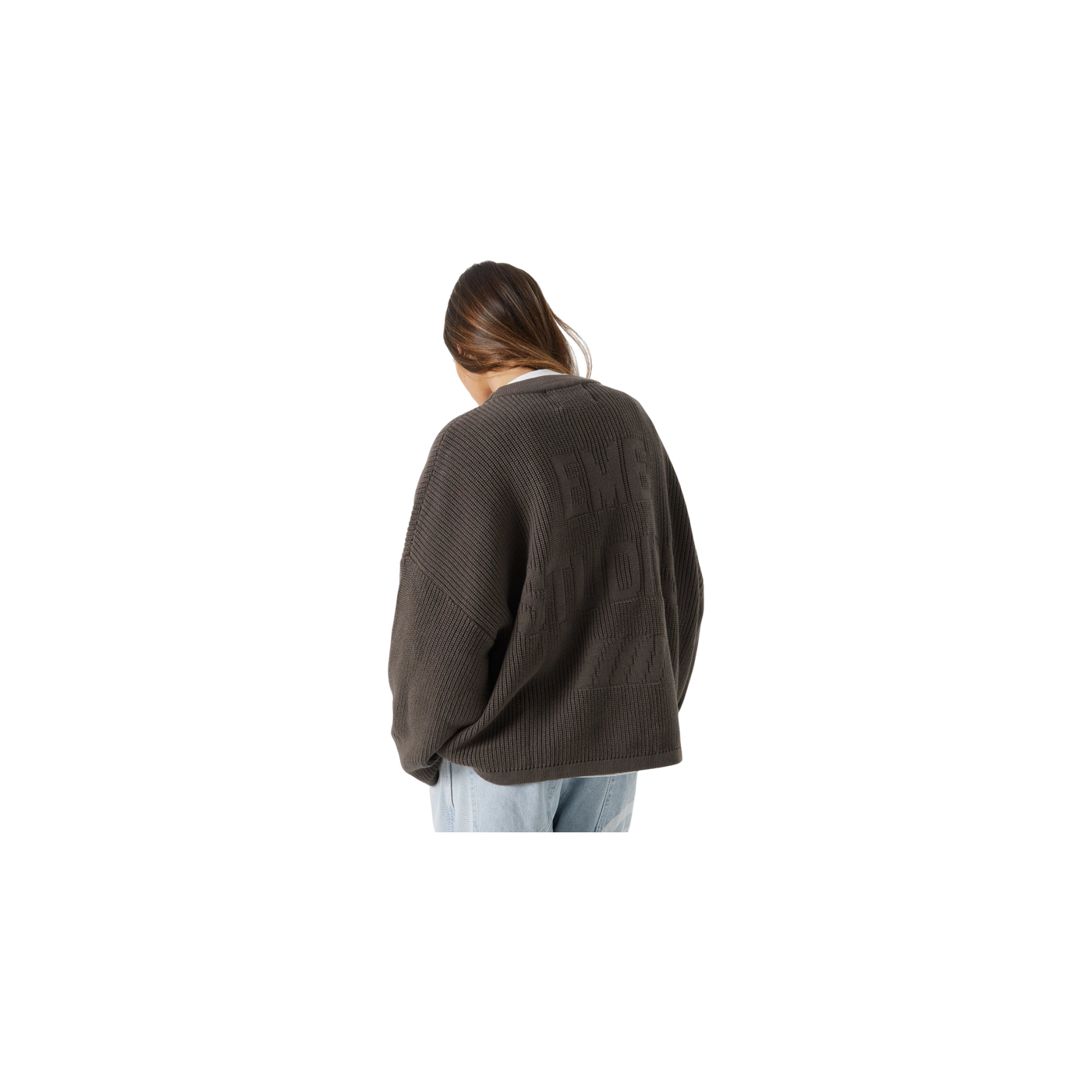 Eme Studios Sleek Fawn Knit Sweater