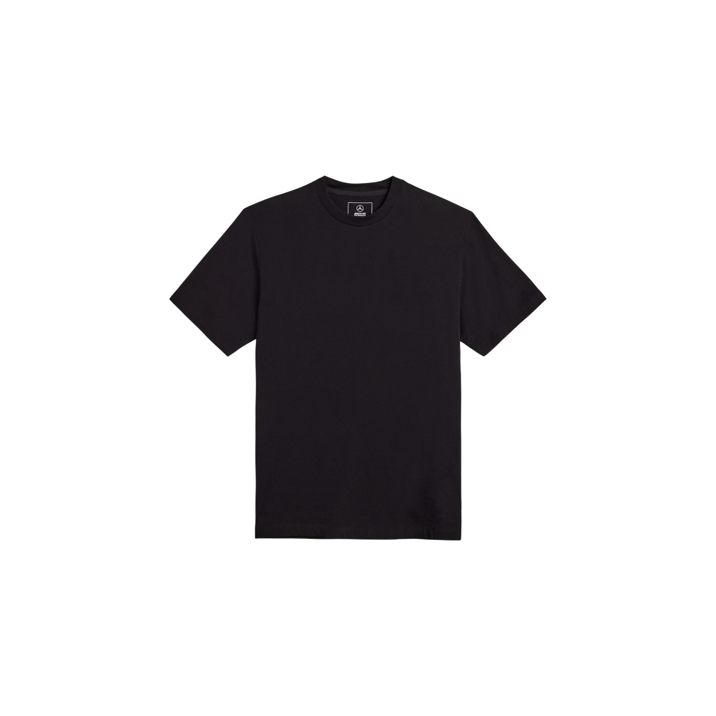 Adidas Y-3 Mercedes Logo Stack Short Sleeve Tee Black