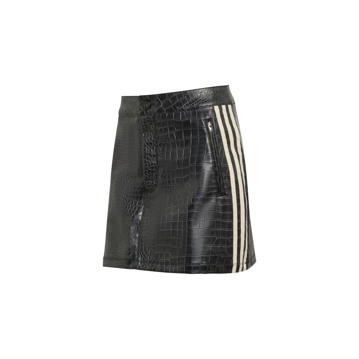 Adidas Pleather Mini Skirt Black