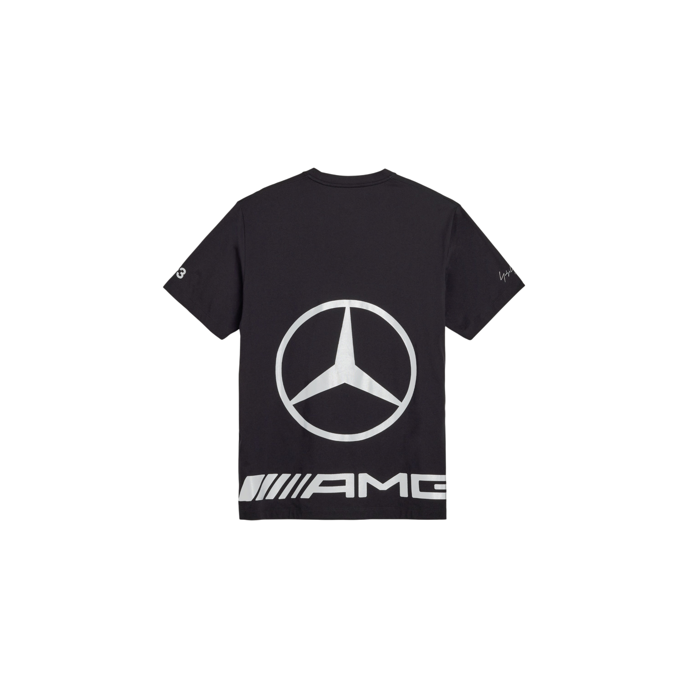 Adidas Y-3 Mercedes - Amg Petronas Formula 1 Team Star Logo Short Sleeve Tee Black