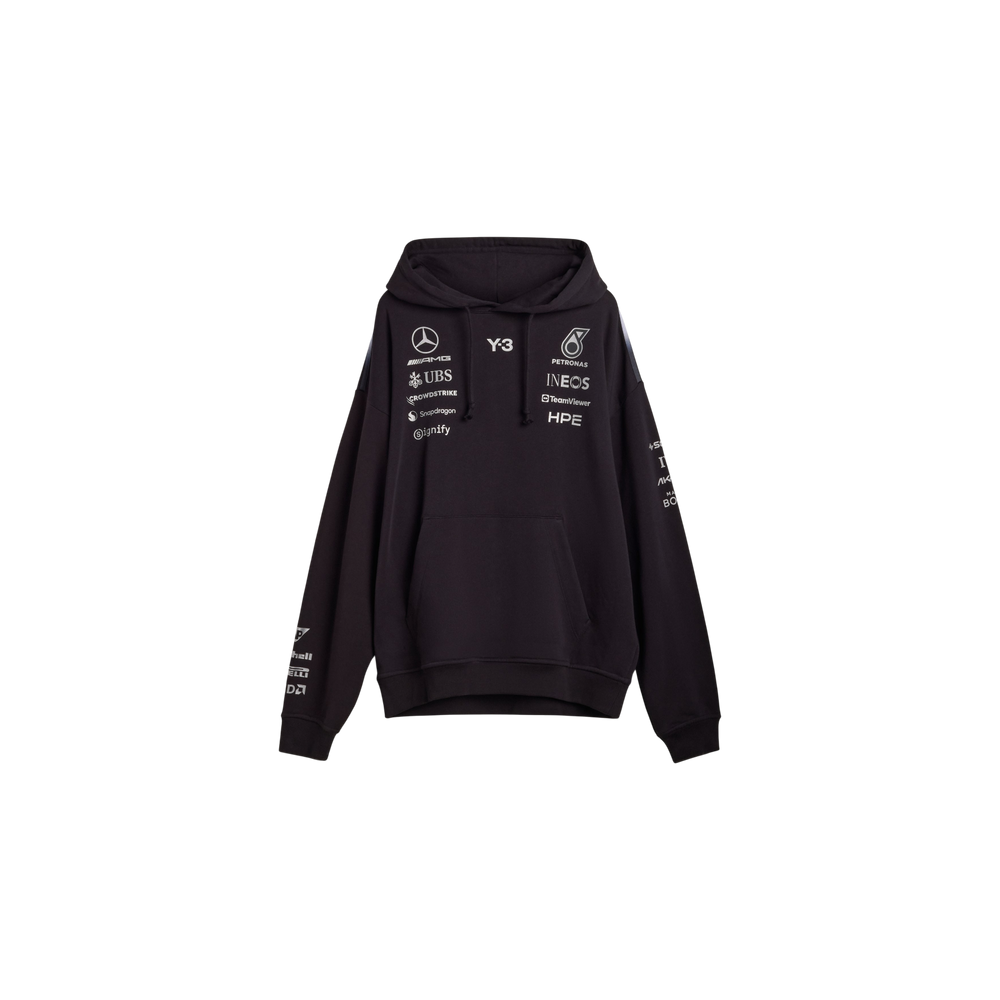 Adidas Y-3 Mercedes Team Hoodie Black